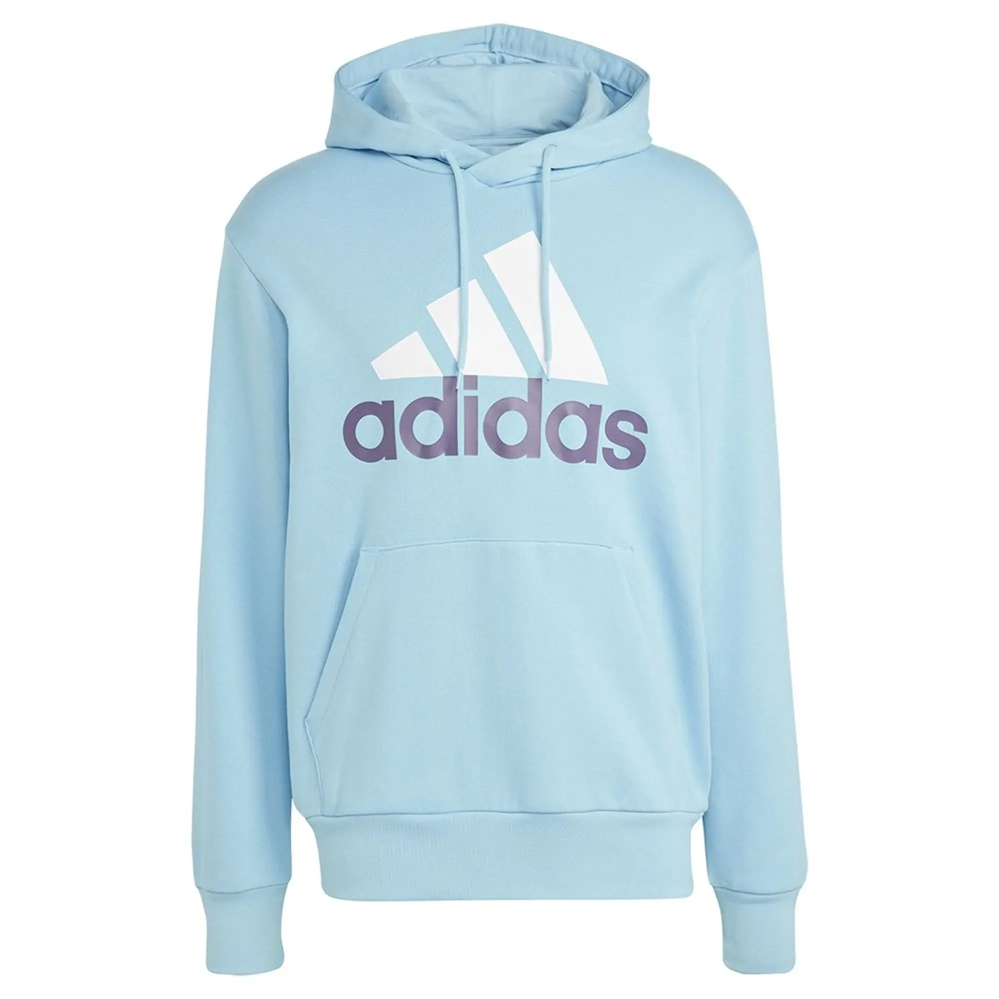 Adidas Sportswear Essentials French Terry Big Logo Hoodie - Blue ...