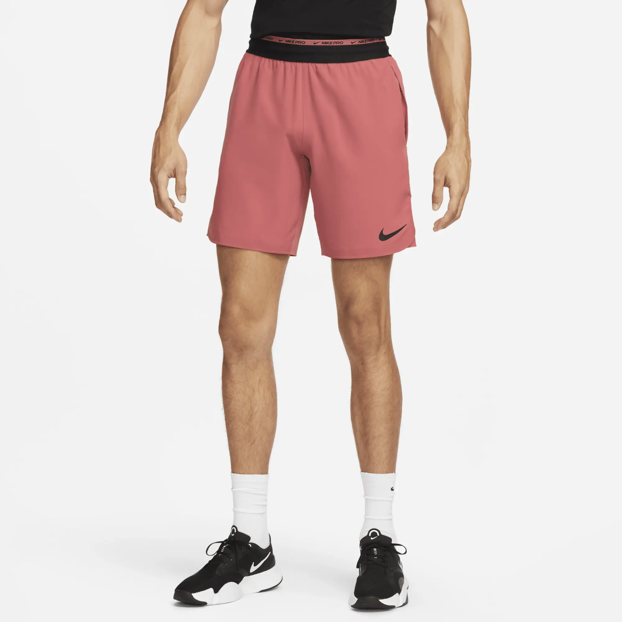 Nike Dri-FIT Flex Rep Pro Collection Men's 20cm (approx.) Unlined Training Shorts - Red