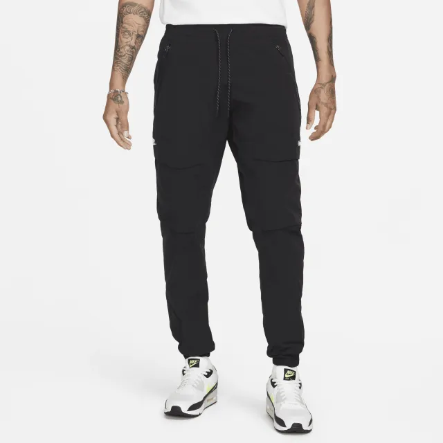 Nike Sportswear Air Max Men's Woven Cargo Trousers - Black | FN0242-010 ...