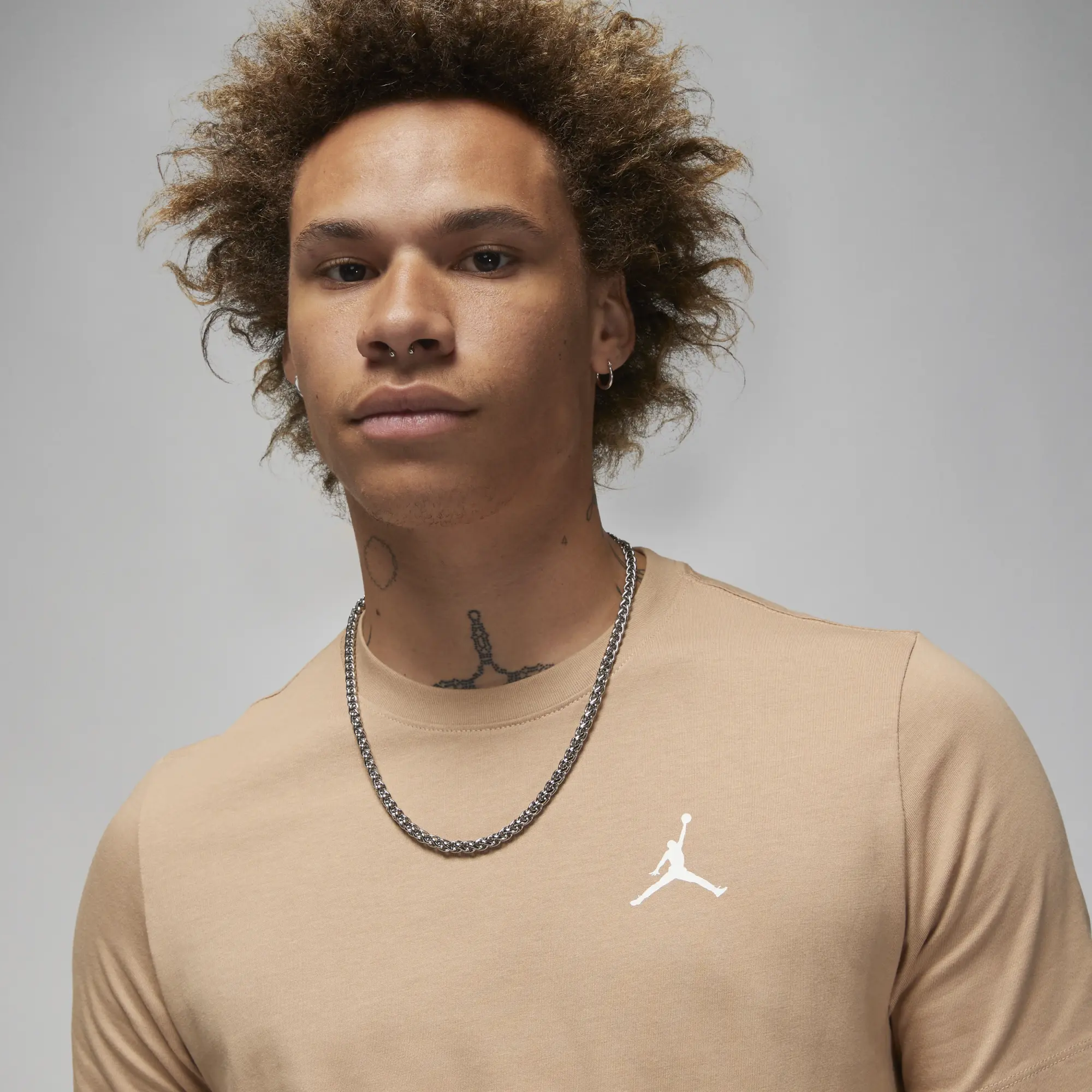 Nike Jordan Brand Men's T-Shirt - Brown | FB7468-200 | FOOTY.COM