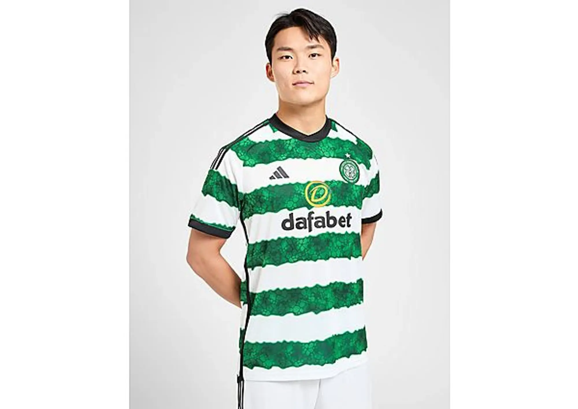 adidas Celtic FC 2023/24 Home Shirt  - Green - Mens