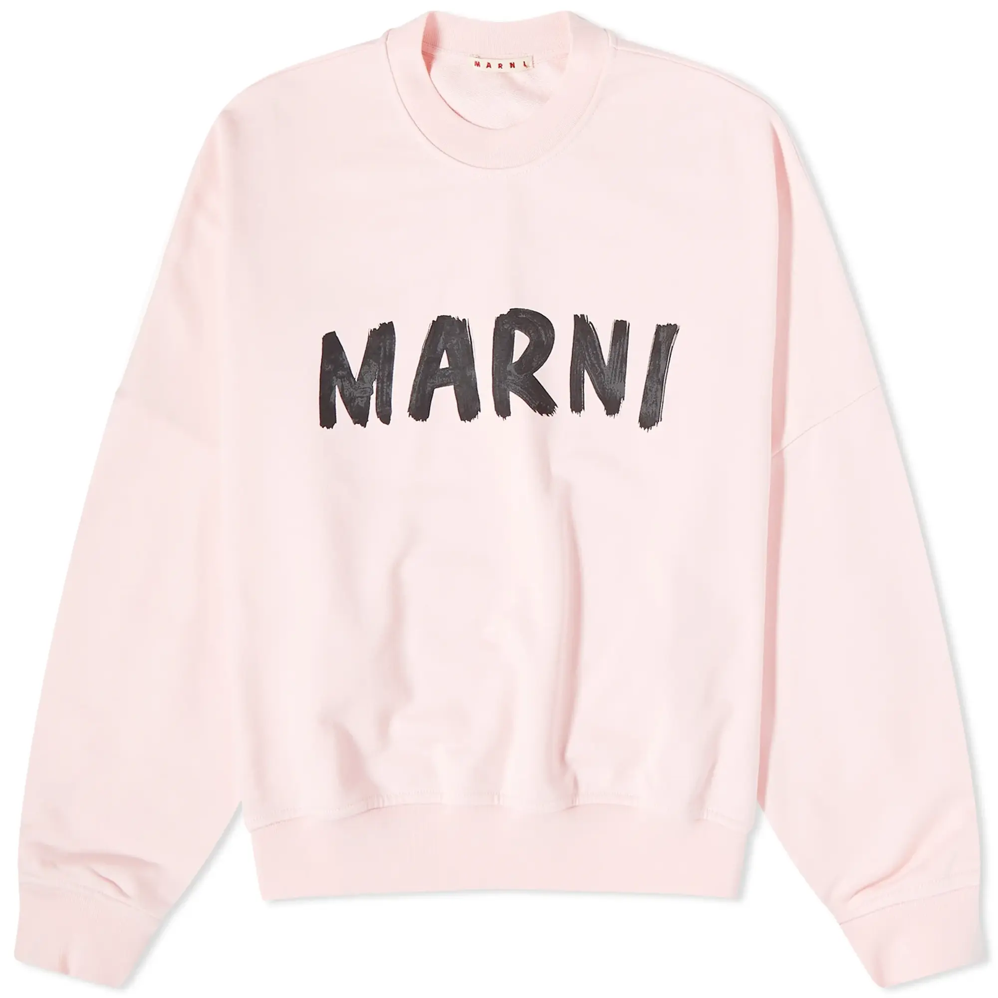 Marni Logo Sweater Pink Gummy | FLJE0185P2-LOC13 | FOOTY.COM
