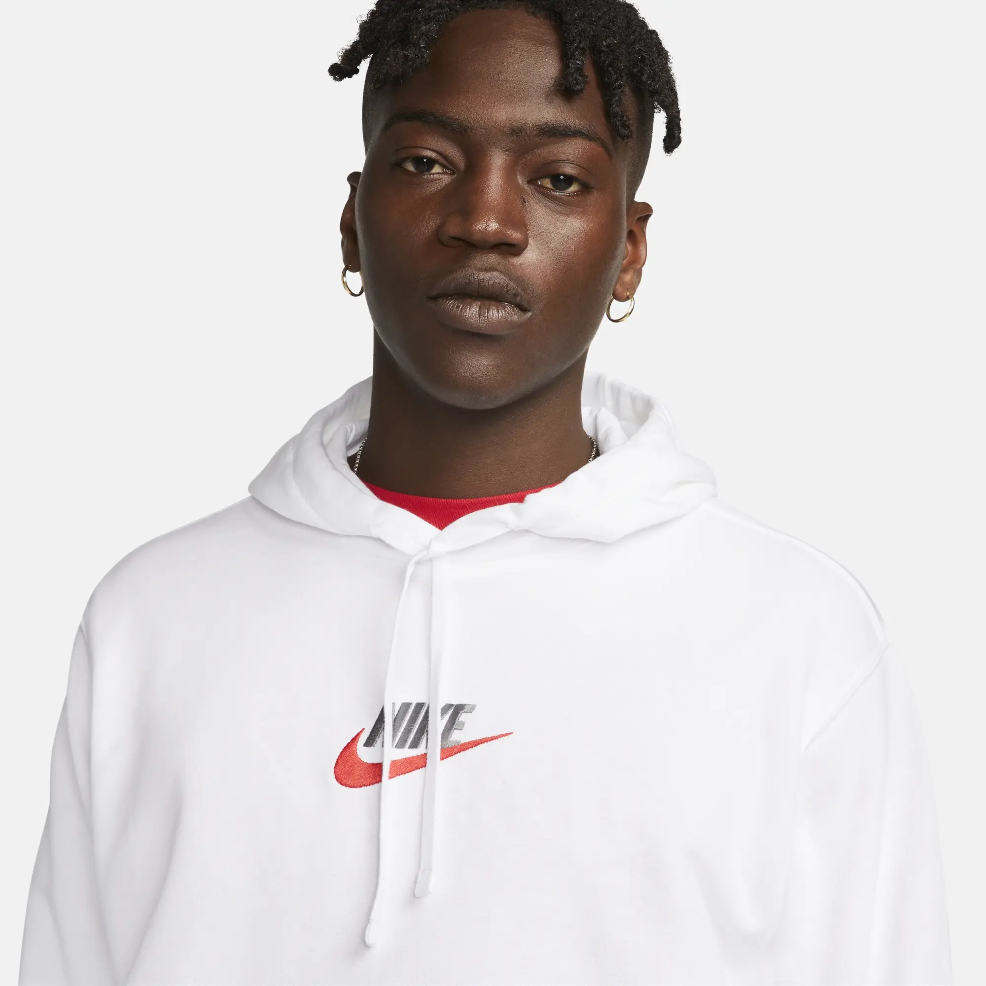 Nike Club Men's French Terry Pullover Hoodie - White | FB7788-100 ...