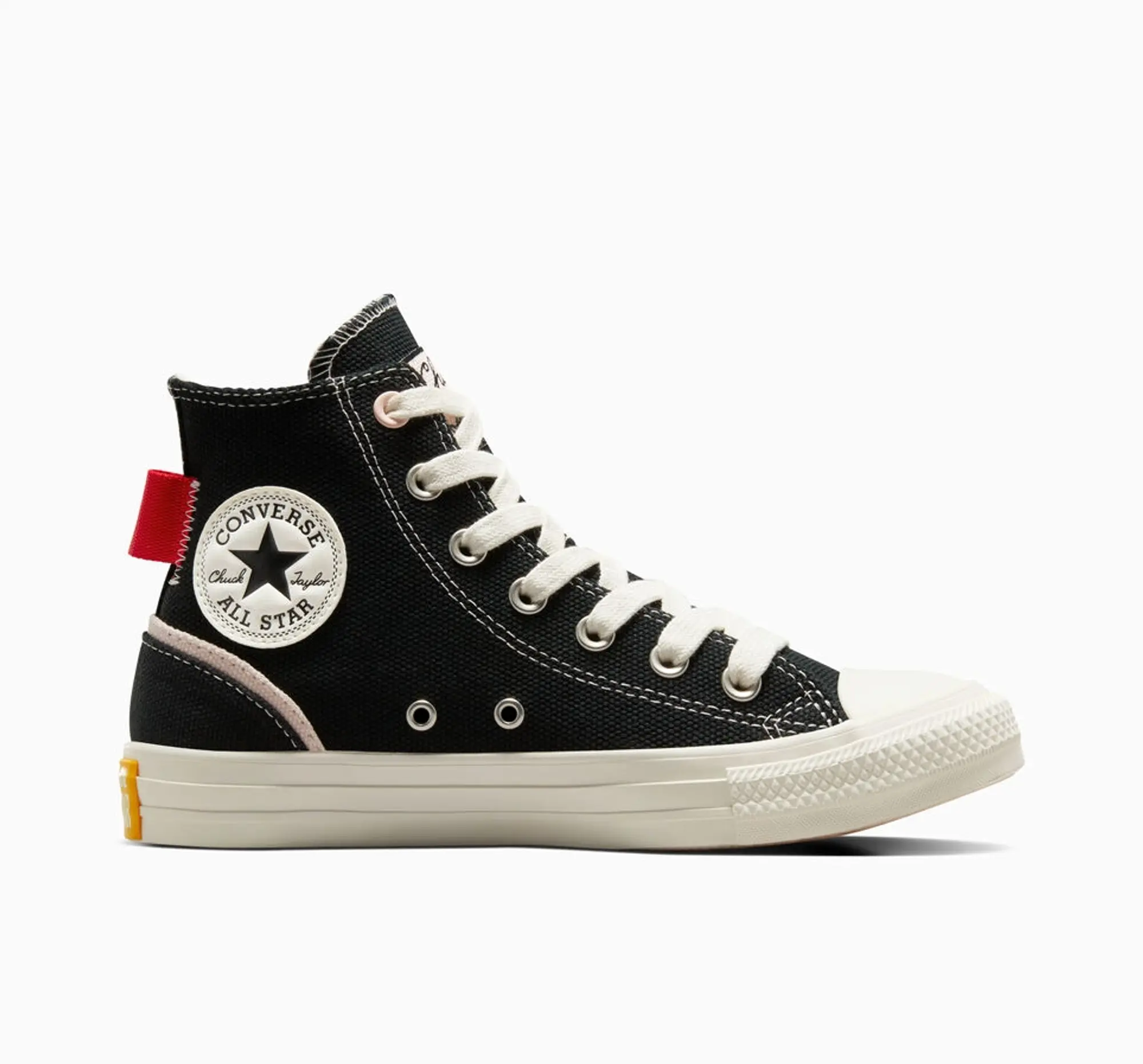 Converse All Star Hi City Utility Trainers In Black & White