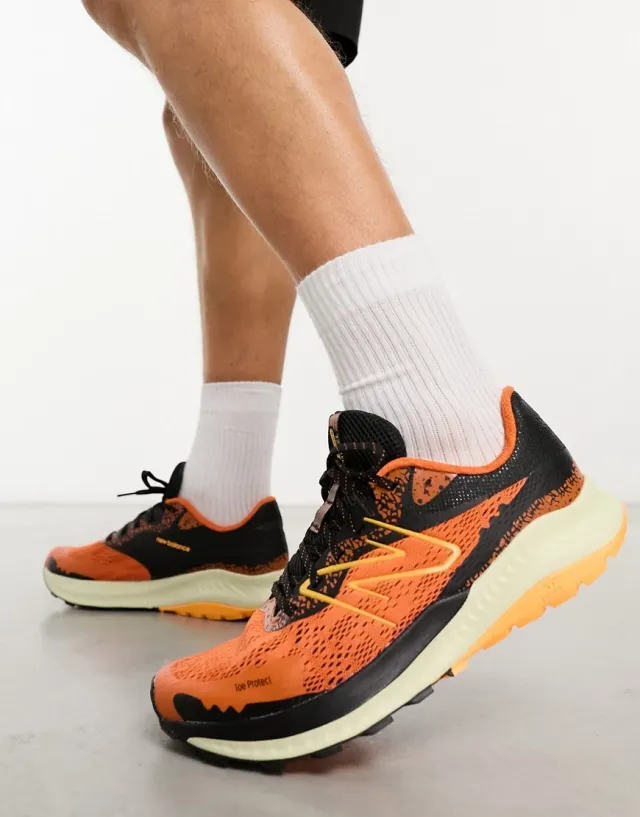 New Balance Dynasoft Nitrel V5 Trail Running Shoes - Orange | MTNTRTM5 ...