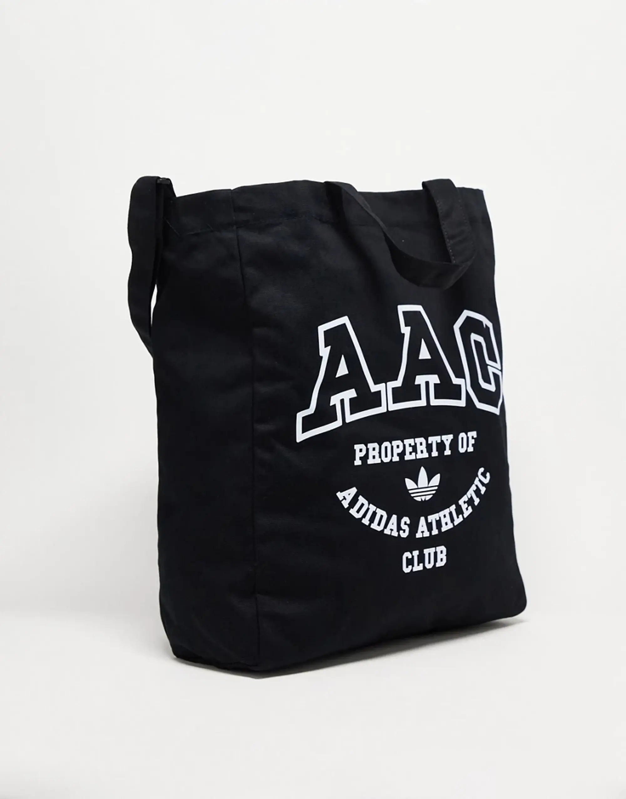 Adidas Originals Rifta Aac Tote Bag With Double Handle In Cream-Black