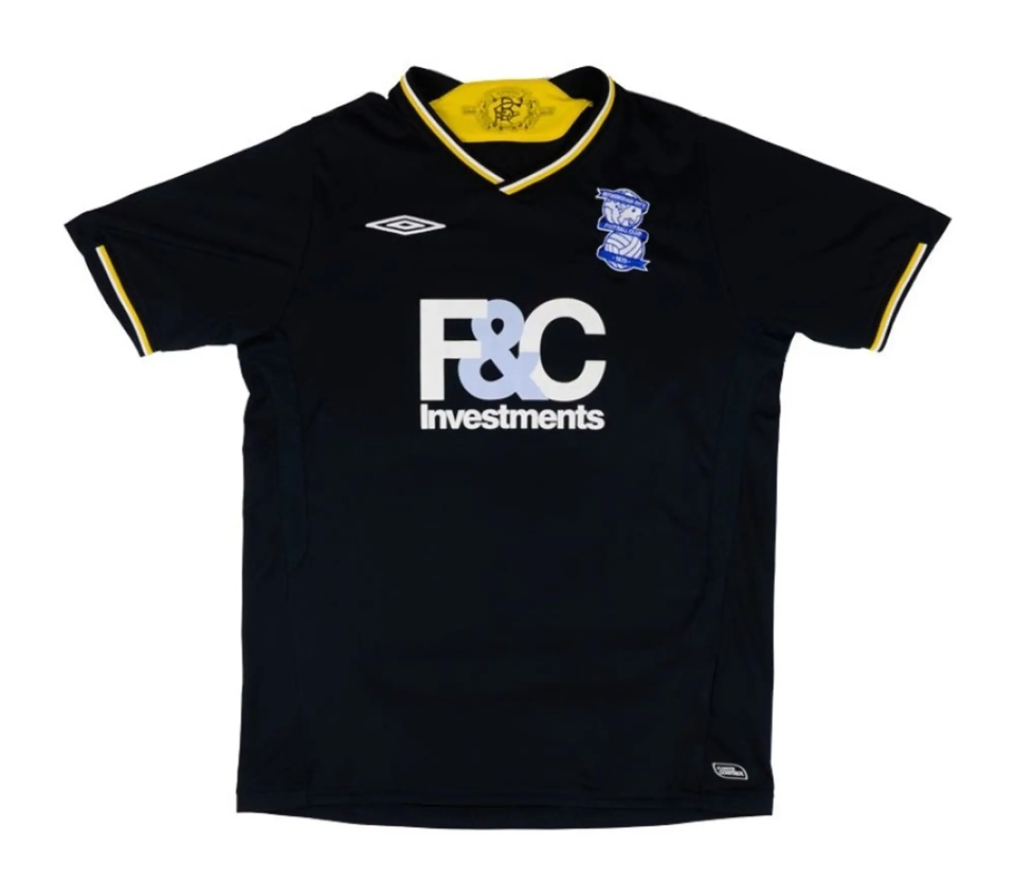 Umbro Birmingham City Mens SS Away Shirt 2009/10
