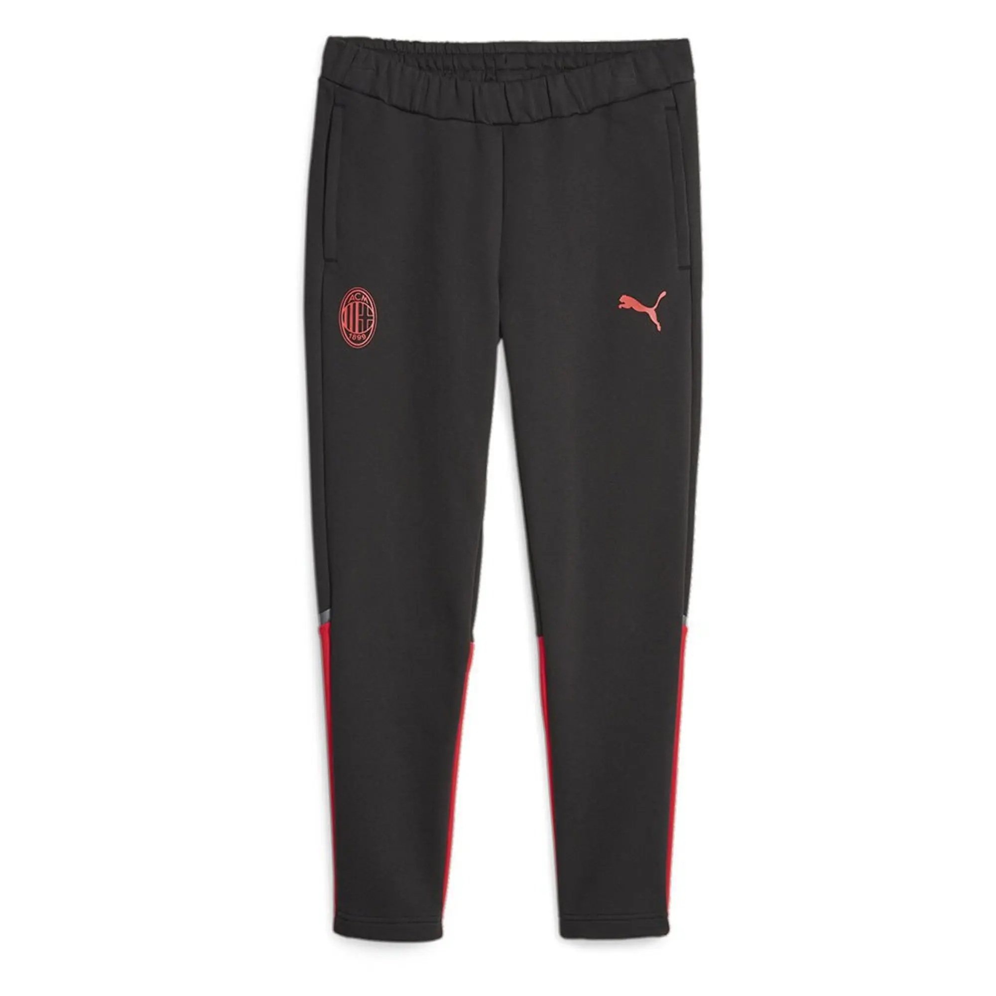 Puma Milan Sweatpants Casuals - Black/Red - Black