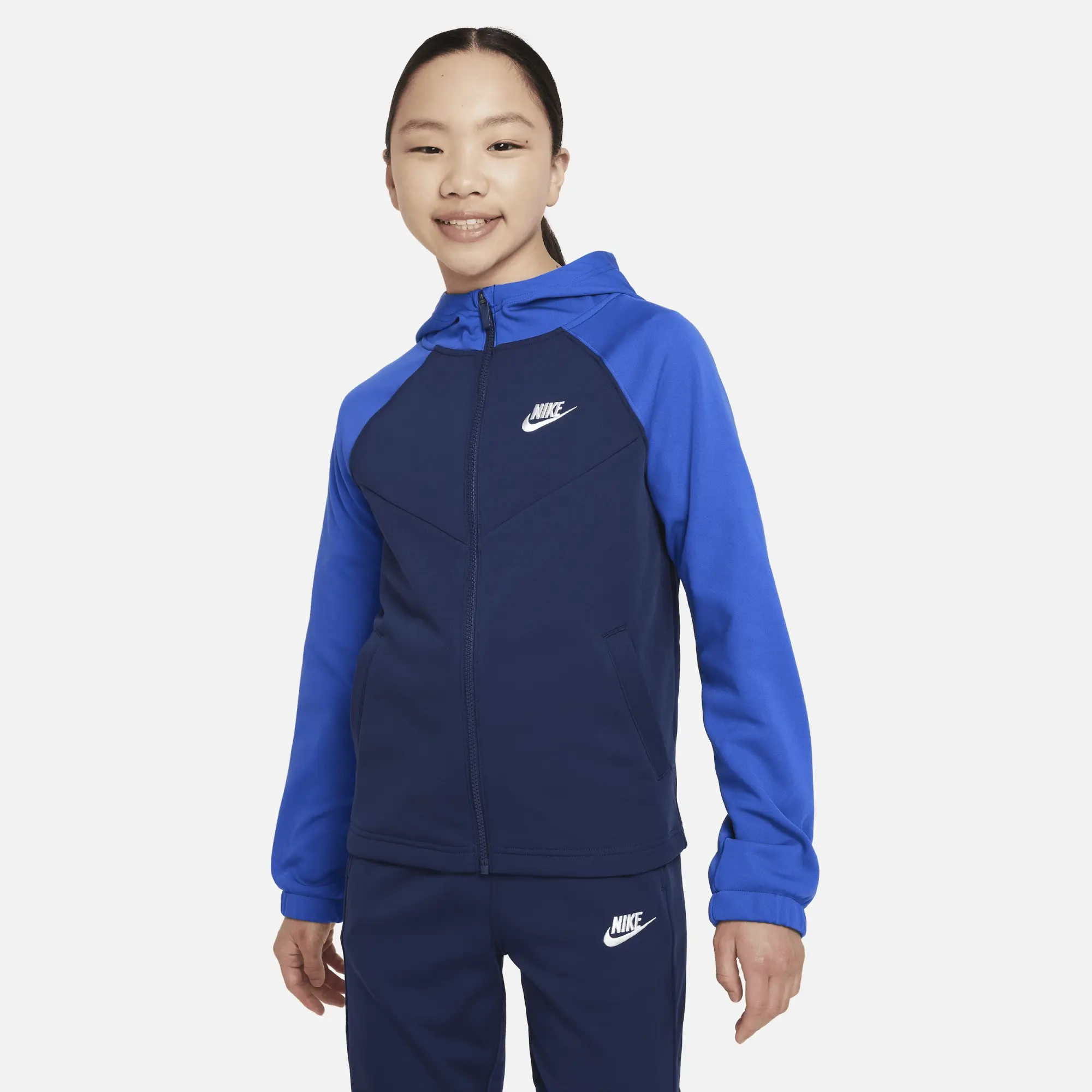 Nike Sportswear Older Kids' Tracksuit - Blue | FD3072-480 | FOOTY.COM