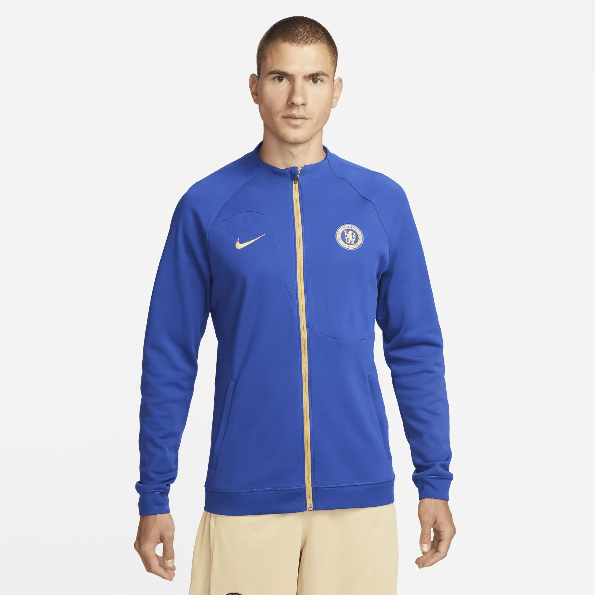 Nike Chelsea Academy Pro Jacket 2023 2024 Adults - Blue