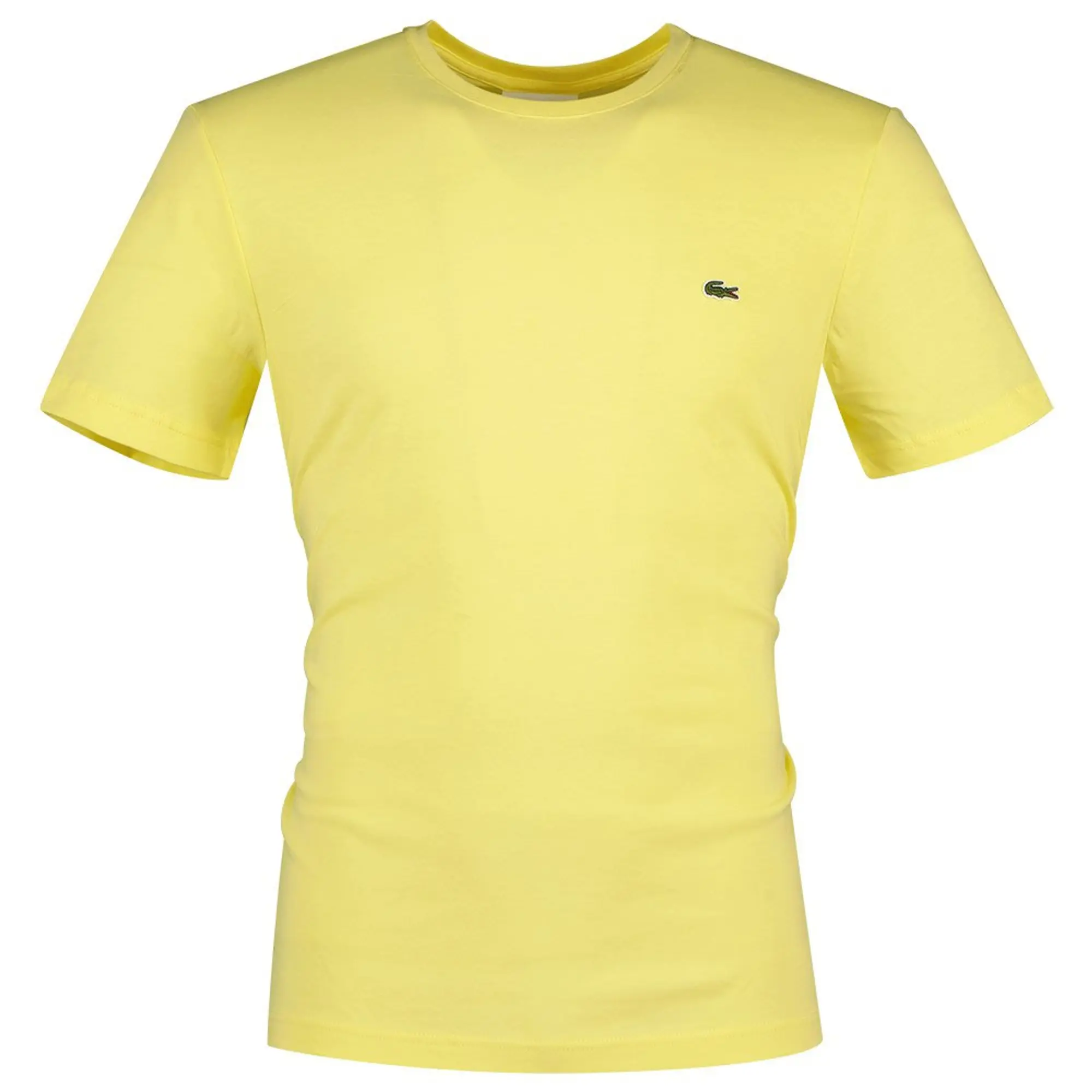Lacoste Th2038 Short Sleeve T-shirt  - Yellow