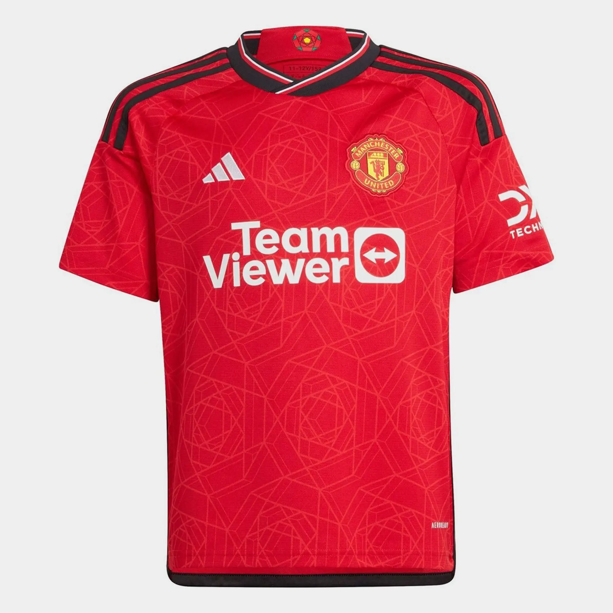 adidas Manchester United Adults SS Home Shirt 2023/24