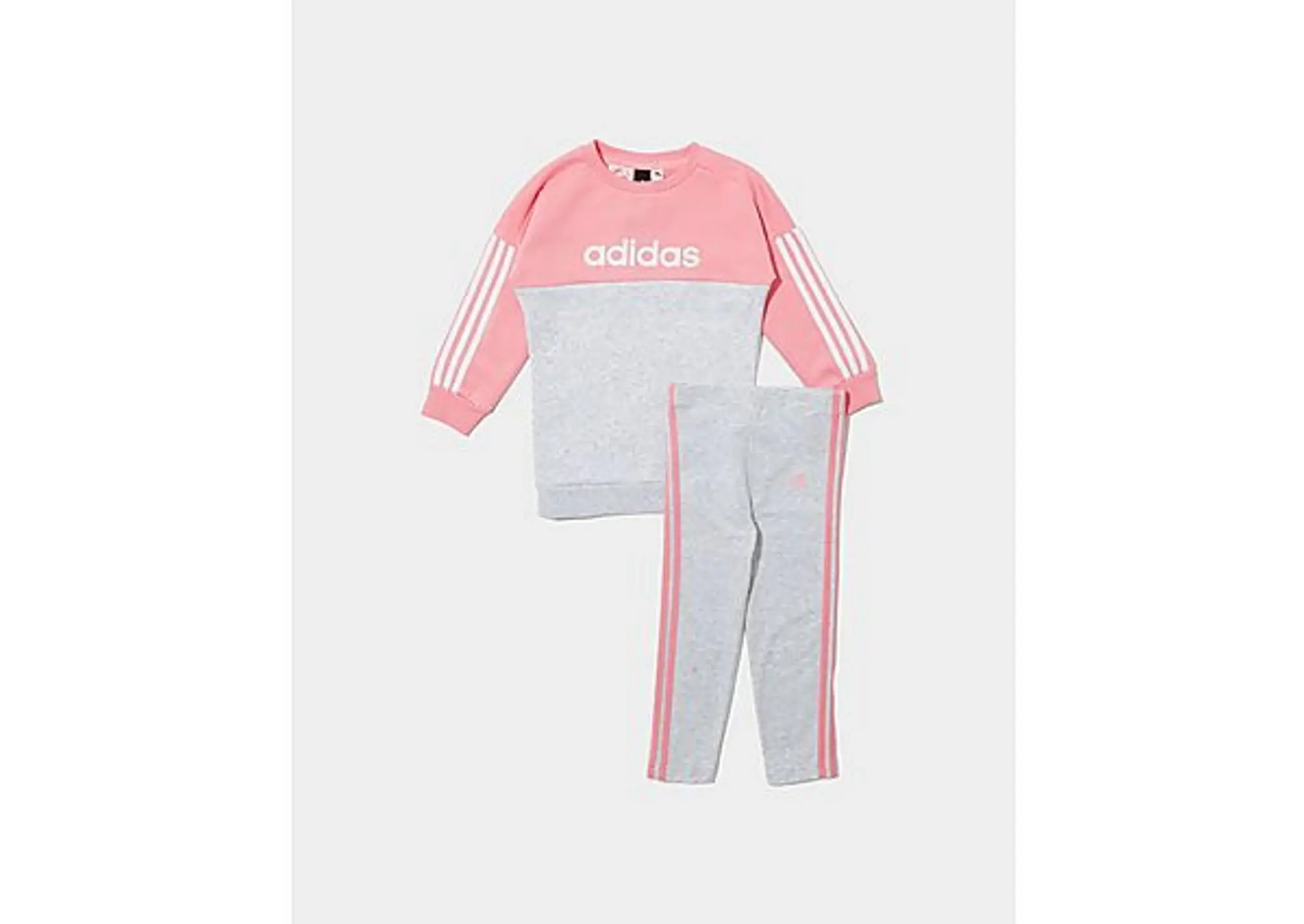 adidas Girls' Linear Tracksuit Infant - Pink