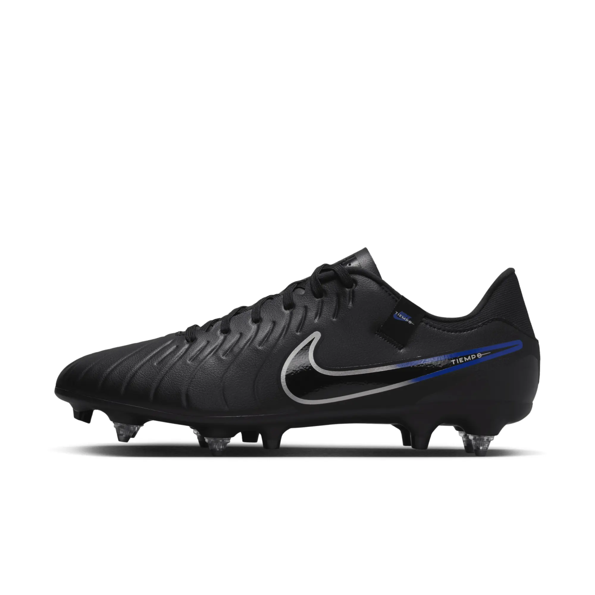 Nike Tiempo Legend 10 Academy Soft-Ground Low-Top Football Boot - Black