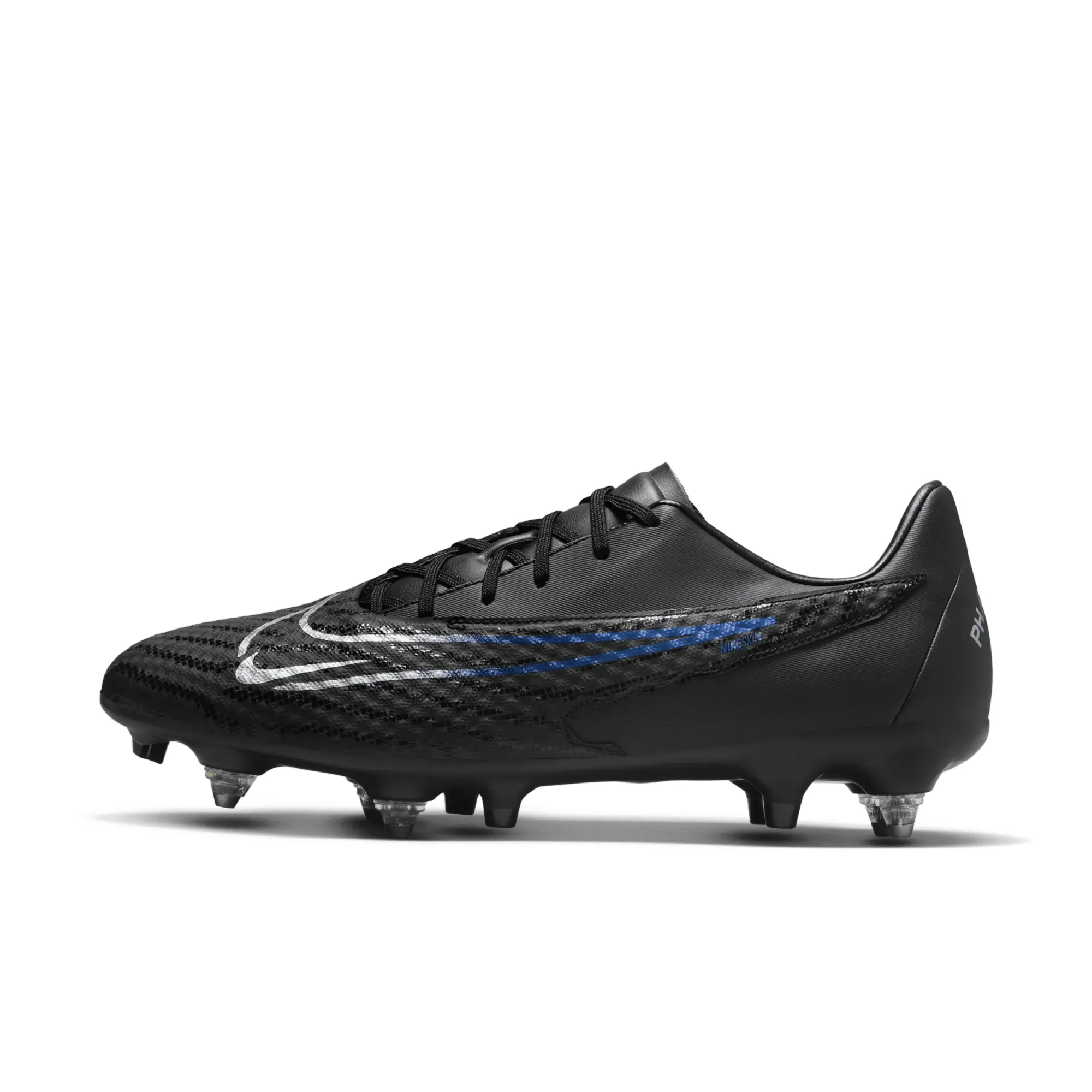 Nike Phantom GX Academy Soft-Ground Low-Top Football Boot - Black