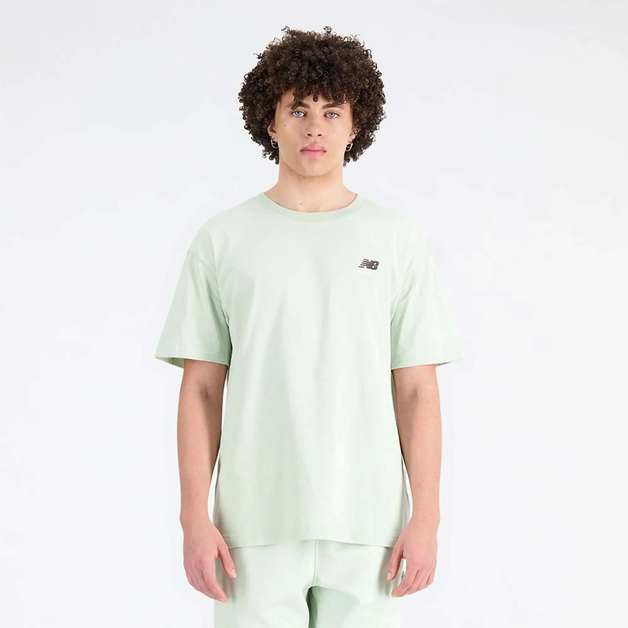 New Balance Uni-ssentials Short Sleeve T-shirt  - Green