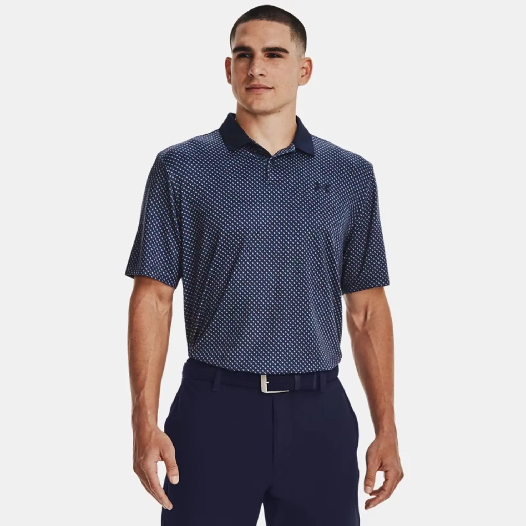 Under Armour Perf Printed Polo Sn34 - Blue