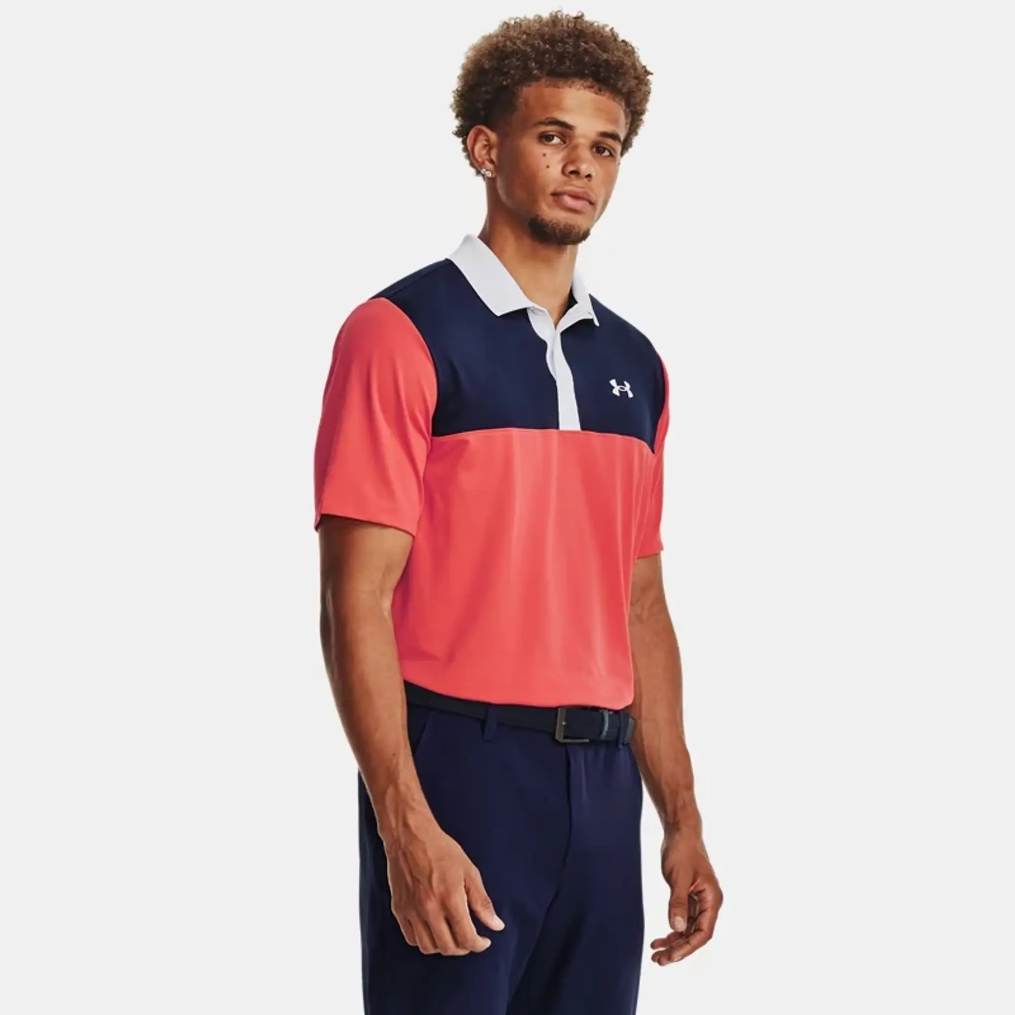 Under Armour Perf Block Polo Sn34 - Red