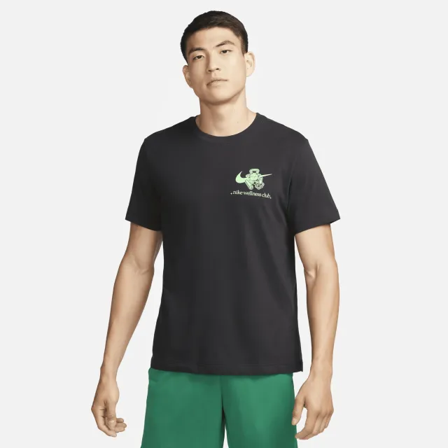 Nike Dri-FIT Men's Fitness T-Shirt - Black | FJ2450-010 | FOOTY.COM