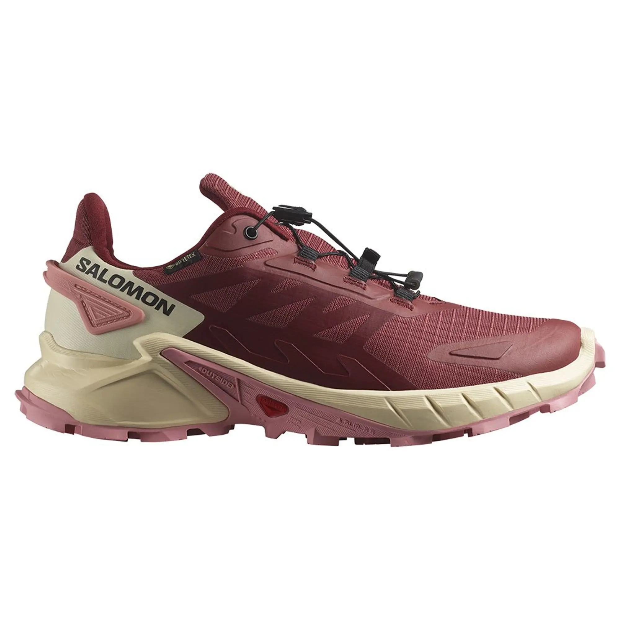 Salomon Supercross 4 Goretex Trail Running Shoes  - Red