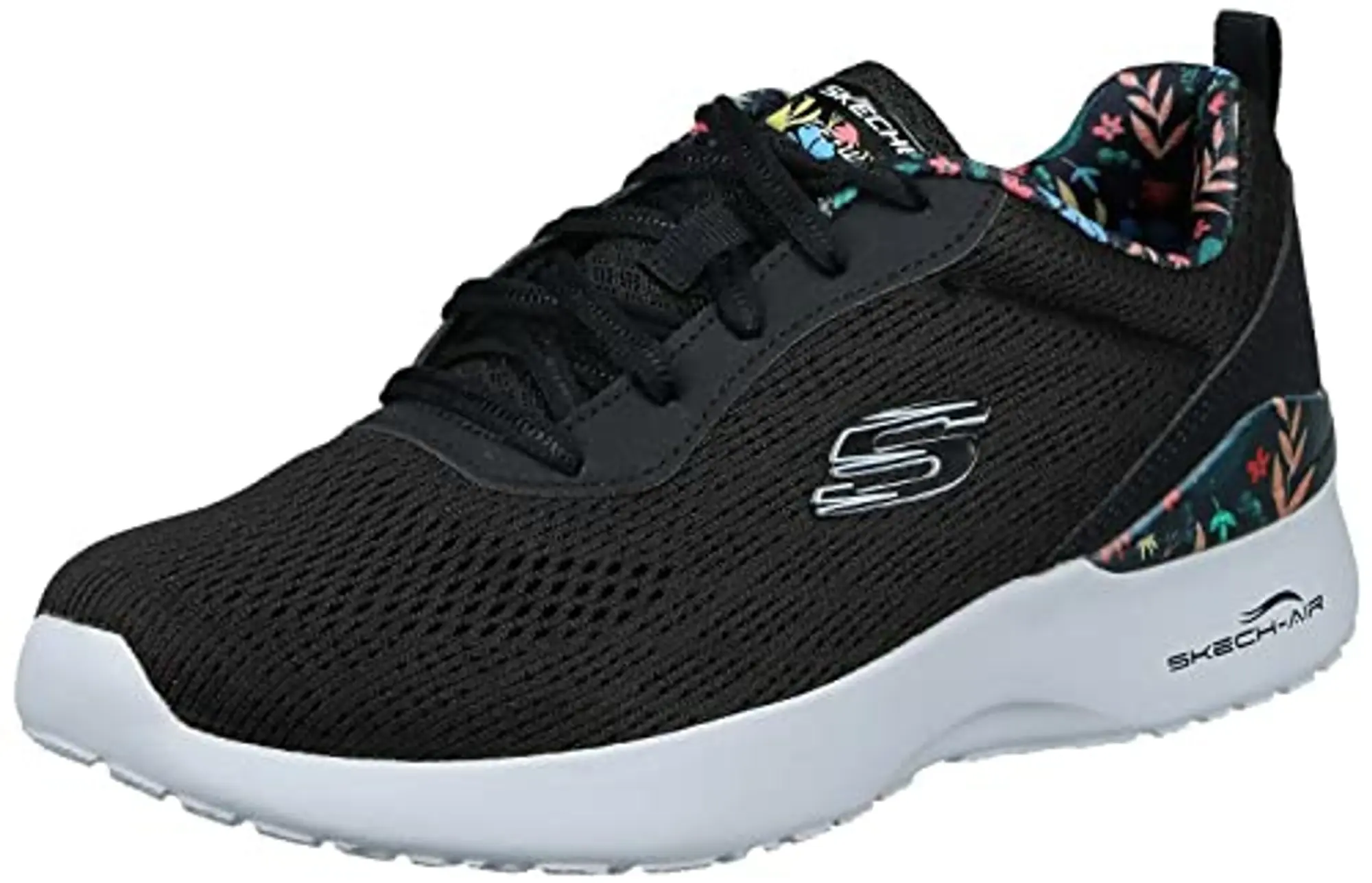 Skechers Womens Skech-Air Dynamight Laid Out Trainers (Black) Colour: Black,