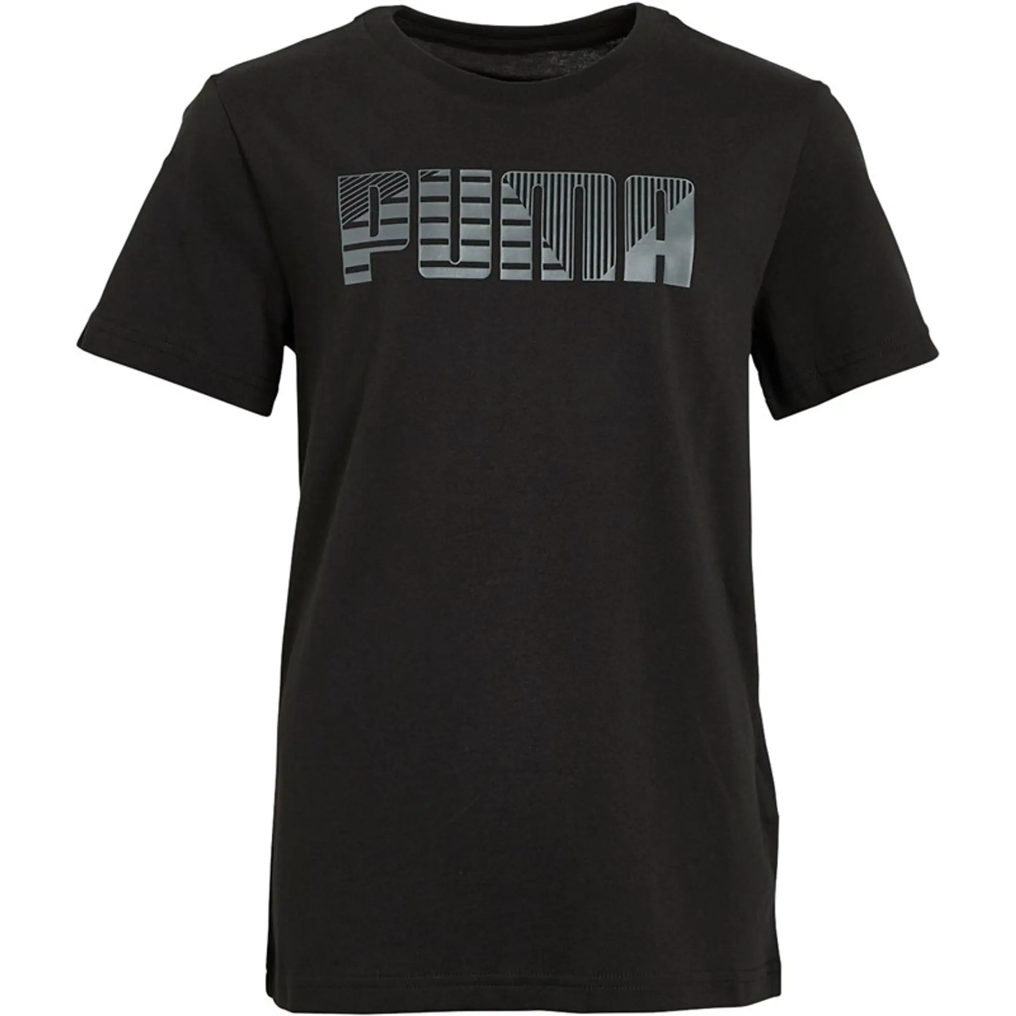 Puma Boys Sportstyle Wording T-Shirt Puma Black
