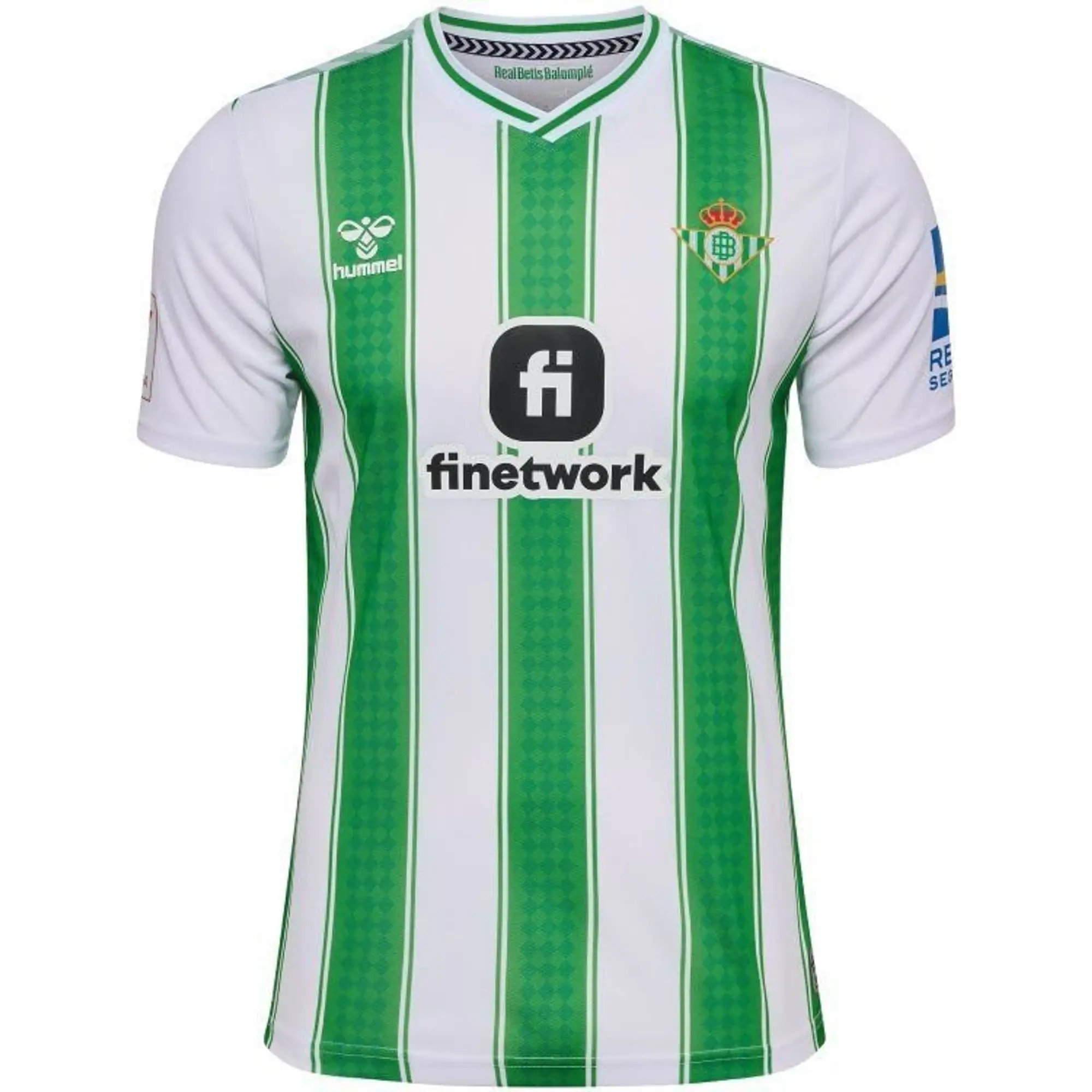 Hummel Real Betis Kids SS Home Shirt 2023/24