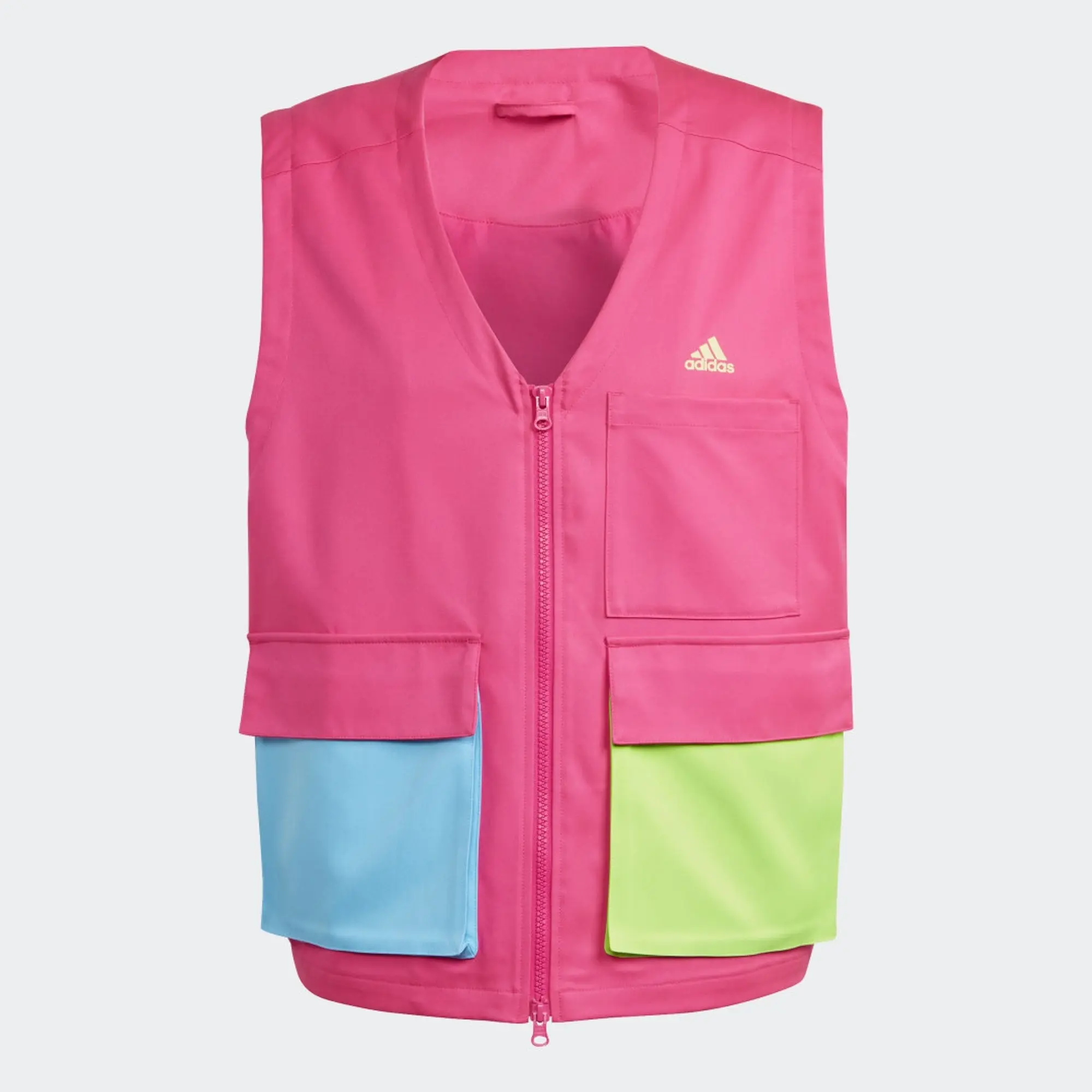 adidas Kidcore Utility Vest - Shock Pink