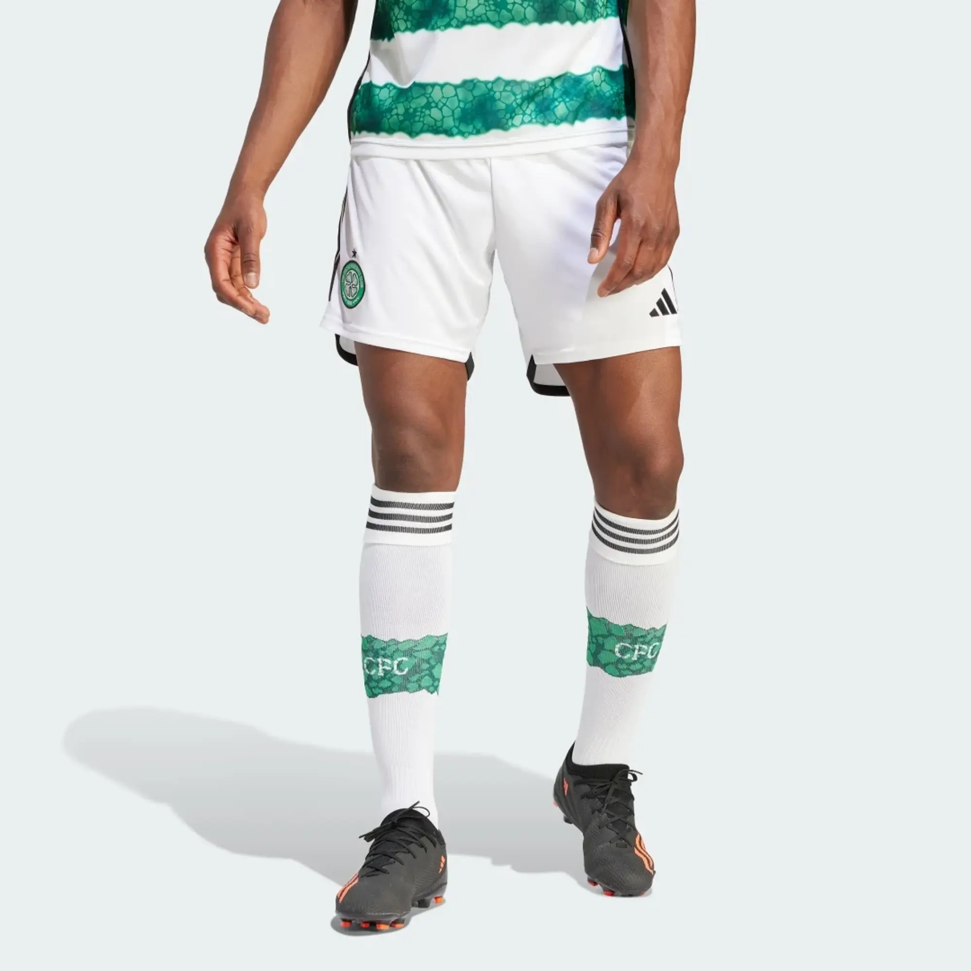 adidas Celtic Mens Home Shorts 2023/24