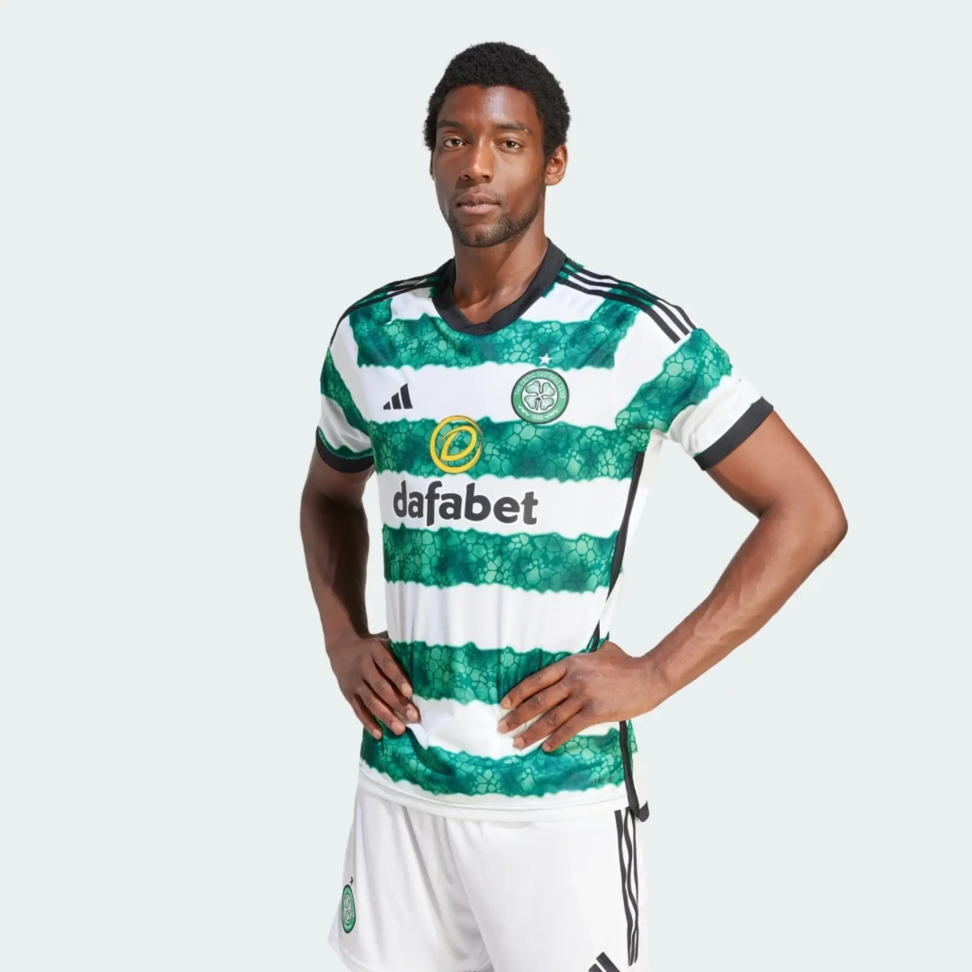 adidas Celtic Mens SS Home Shirt 2023/24