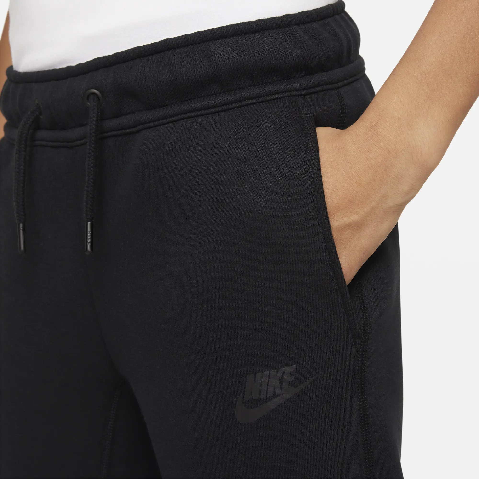 Nike Junior Tech Fleece Pant - Black / Black / Black
