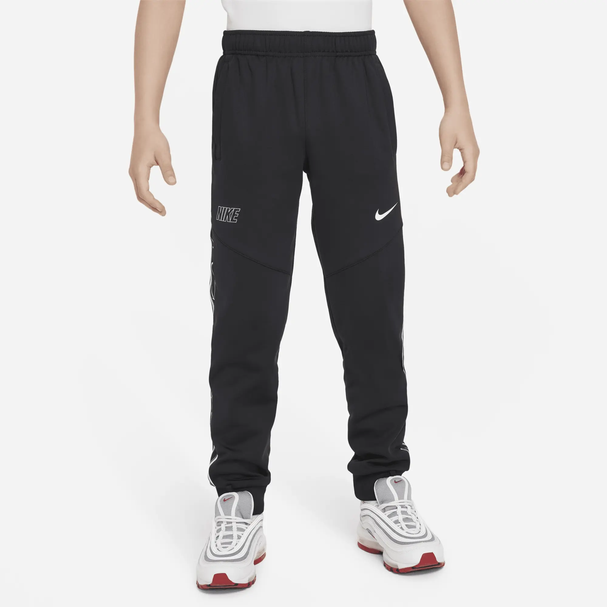 Nike Sportswear Repeat Older Kids' (Boys') Joggers - Black