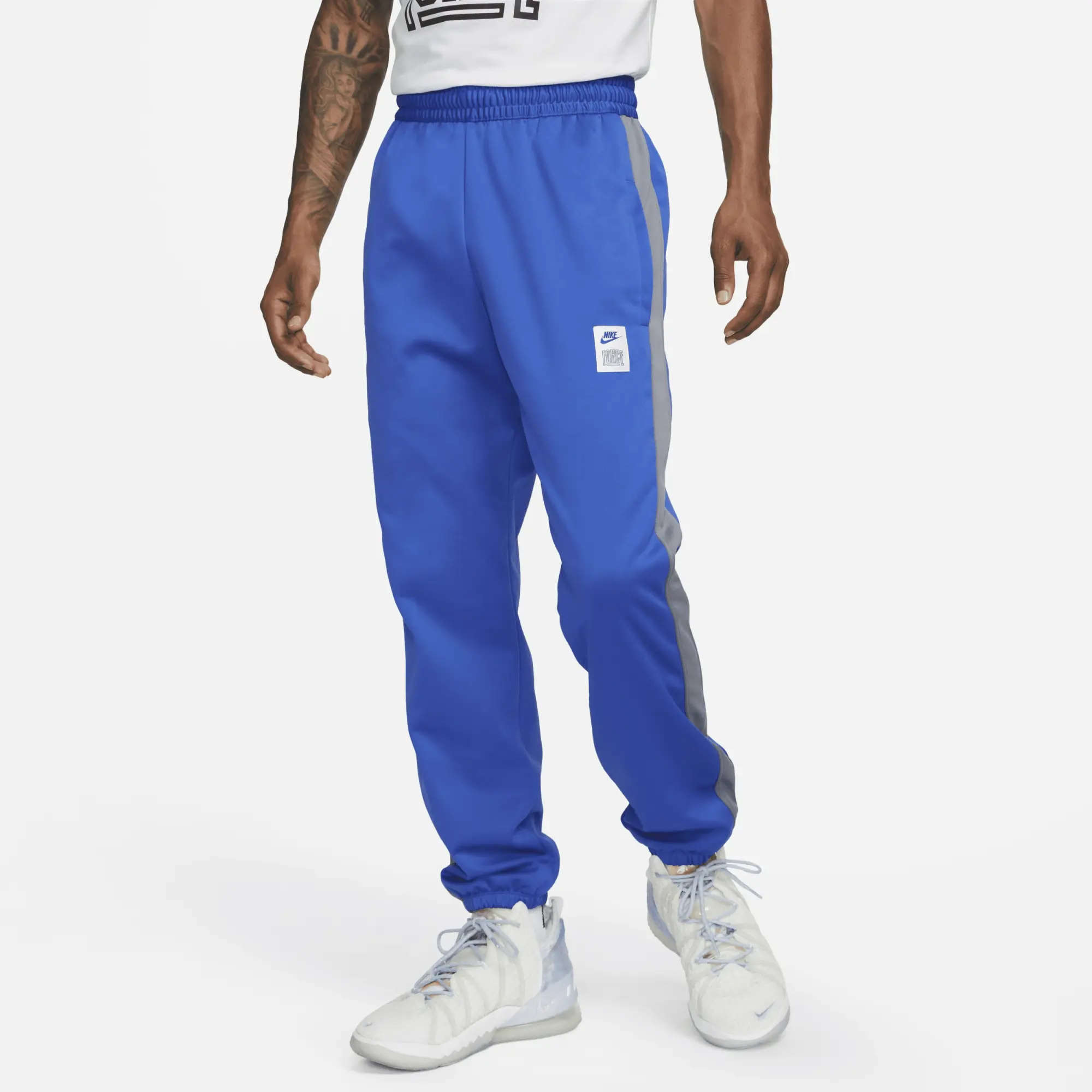 Nike Starting 5 Men's Therma-FIT Basketball Trousers - Blue