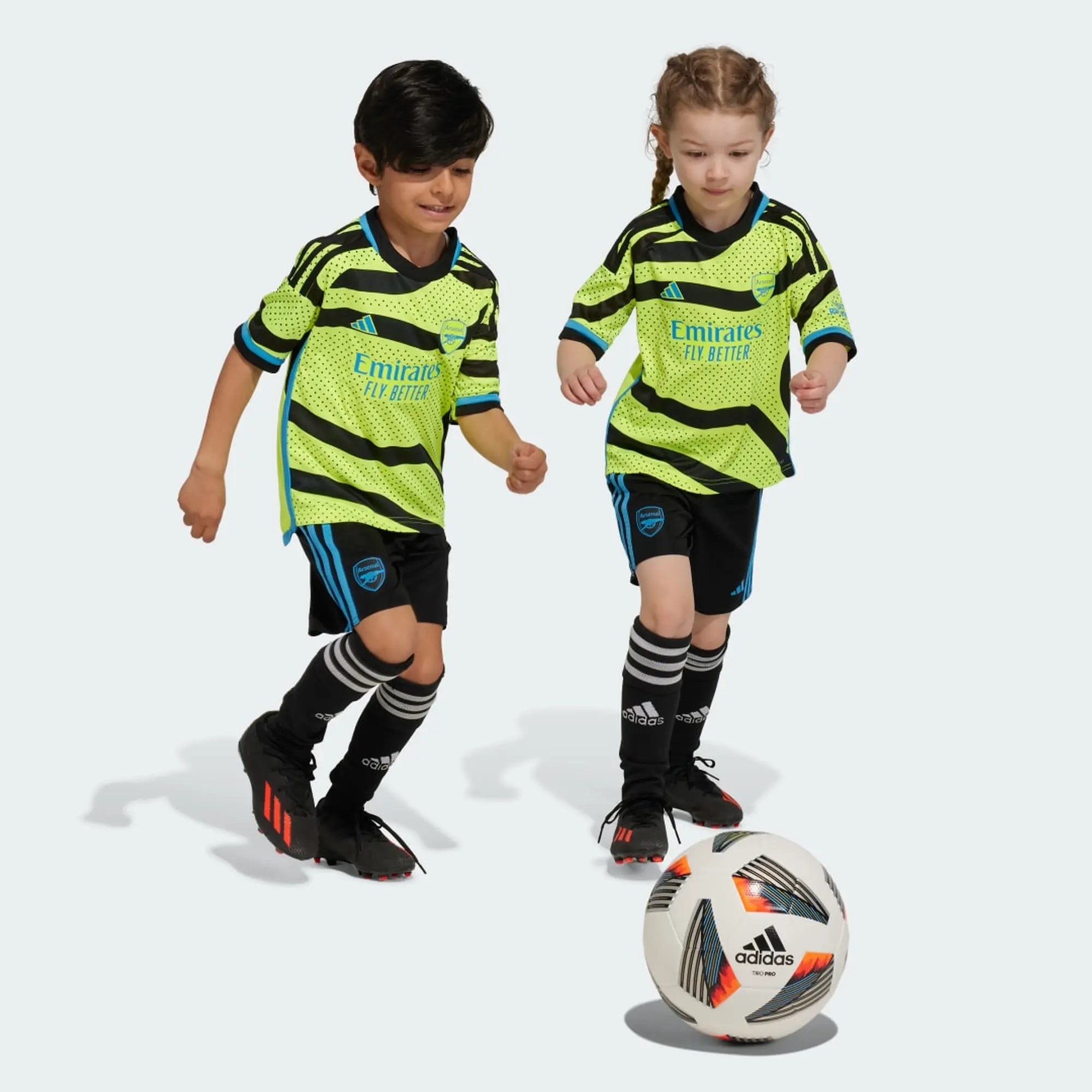 adidas Arsenal Kids SS Away Mini Kit 2023/24