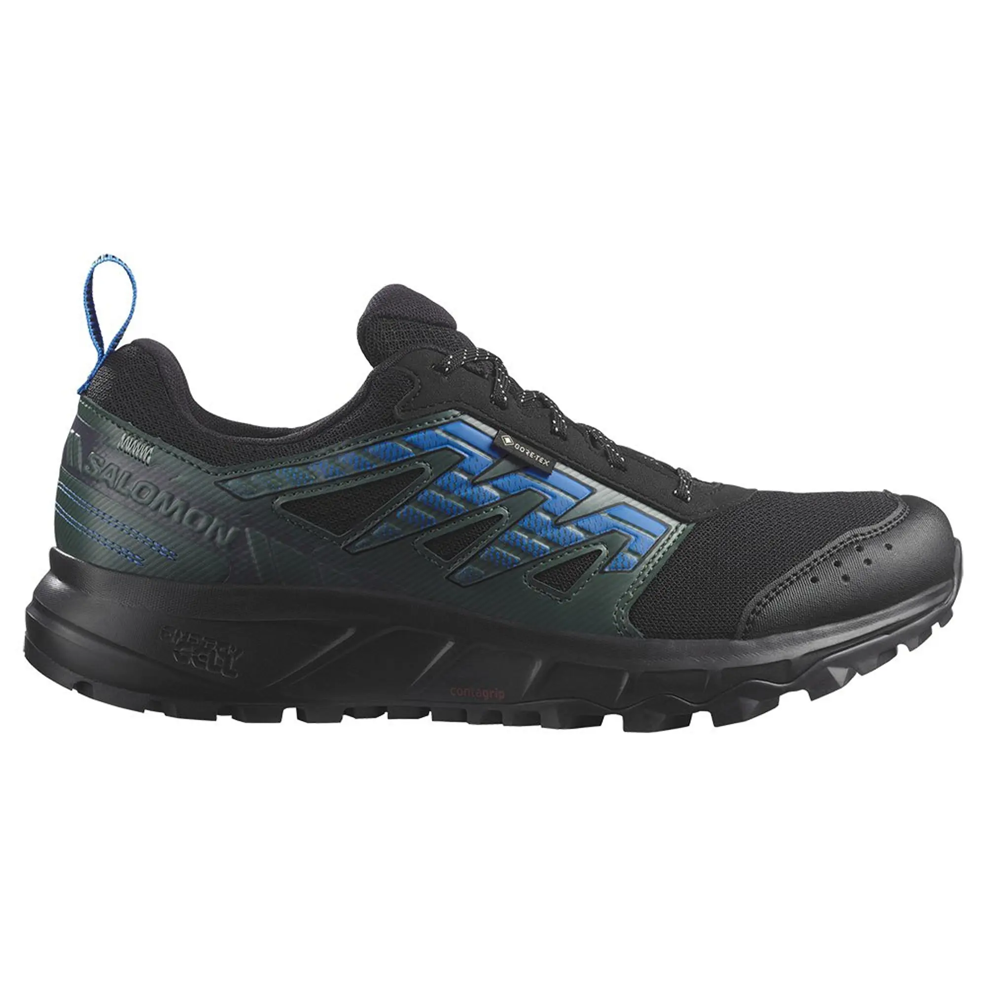 Salomon Wander Goretex Trail Running Shoes  - Blue,Black