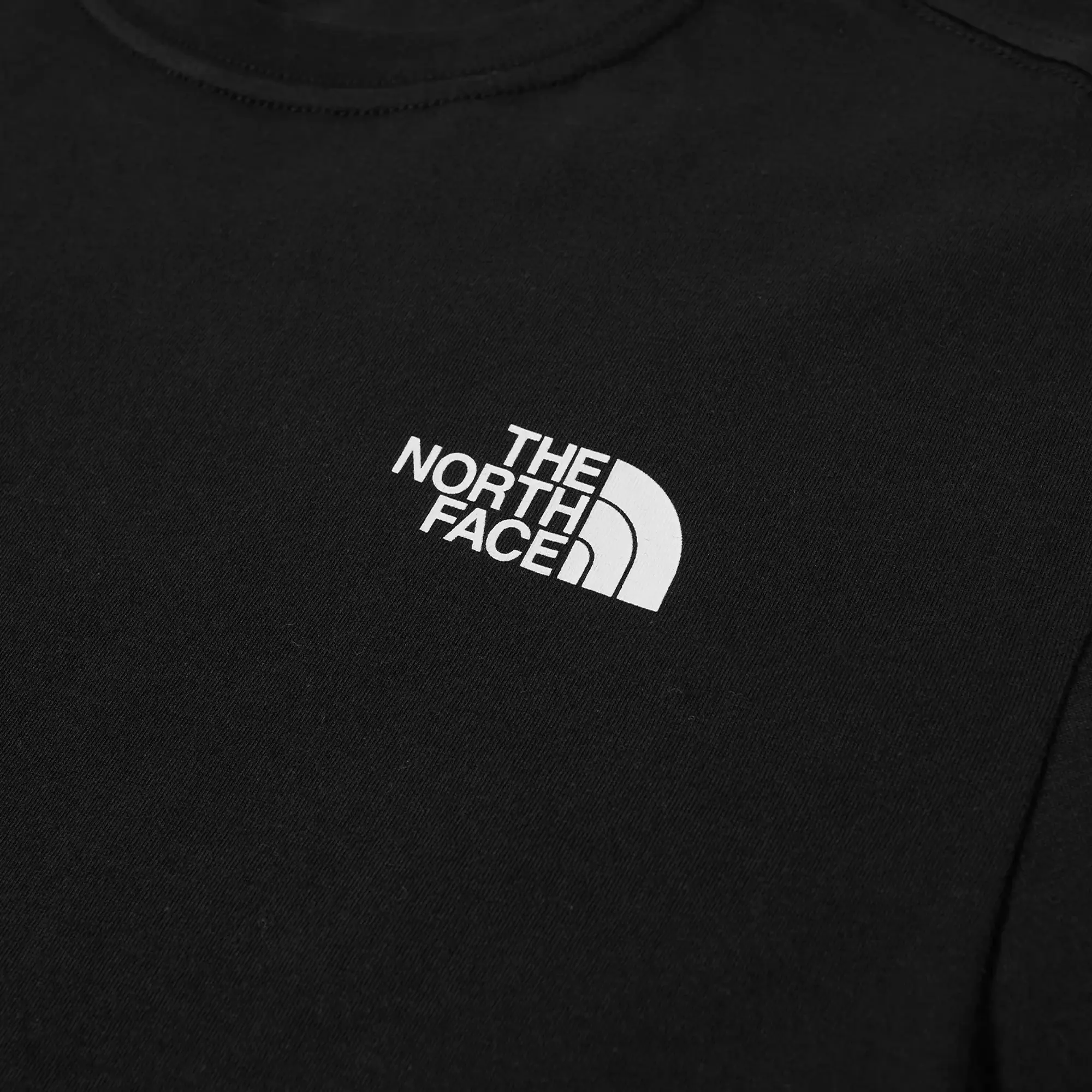 The North Face Short Sleeve Mountain Outline T-Shirt - TNF Black / White