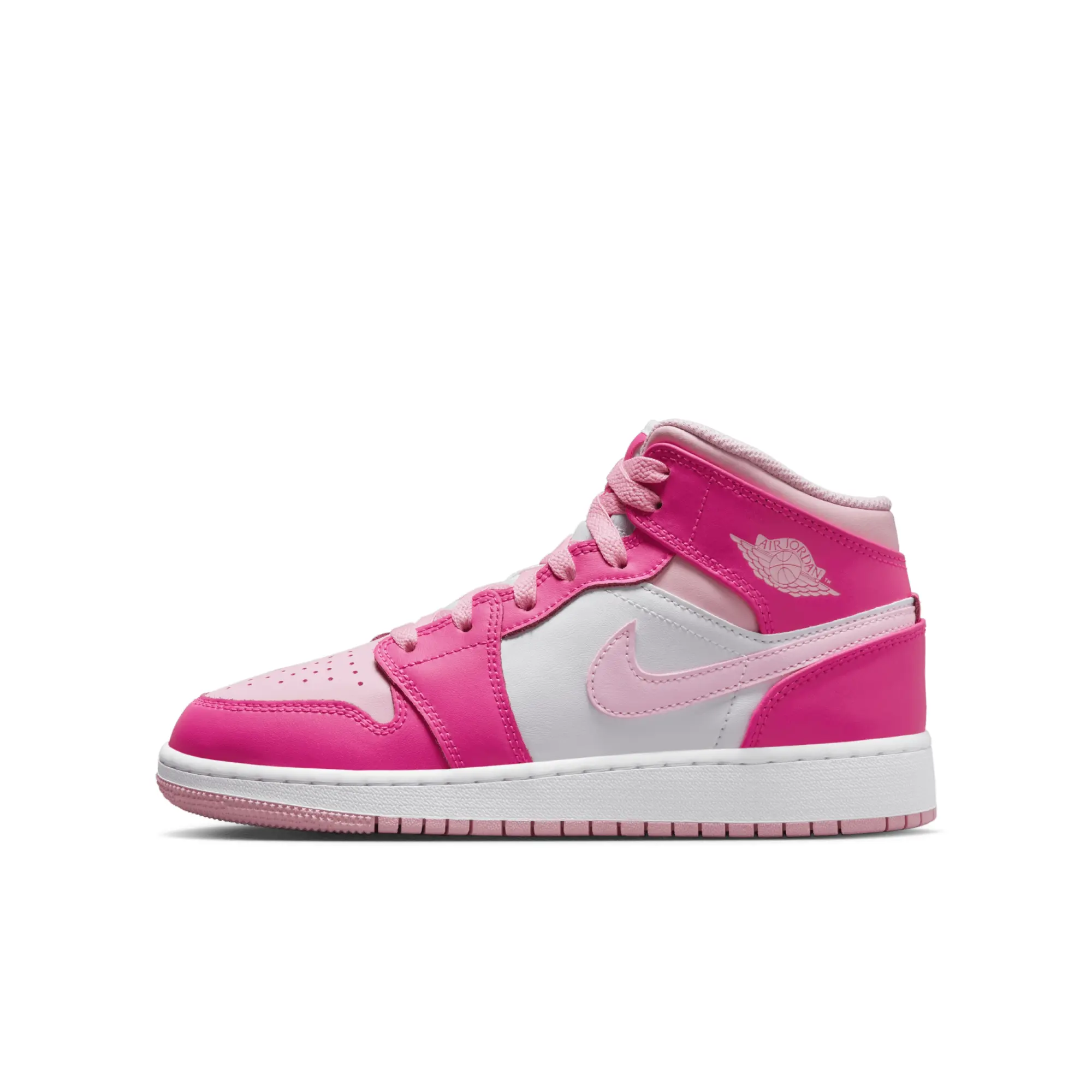 Nike Jordan Air Jordan 1 Mid GS Fierce Pink