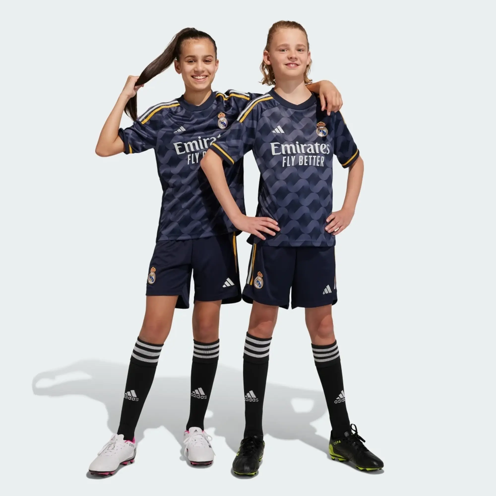 adidas Real Madrid Kids SS Away Mini Kit 2023/24
