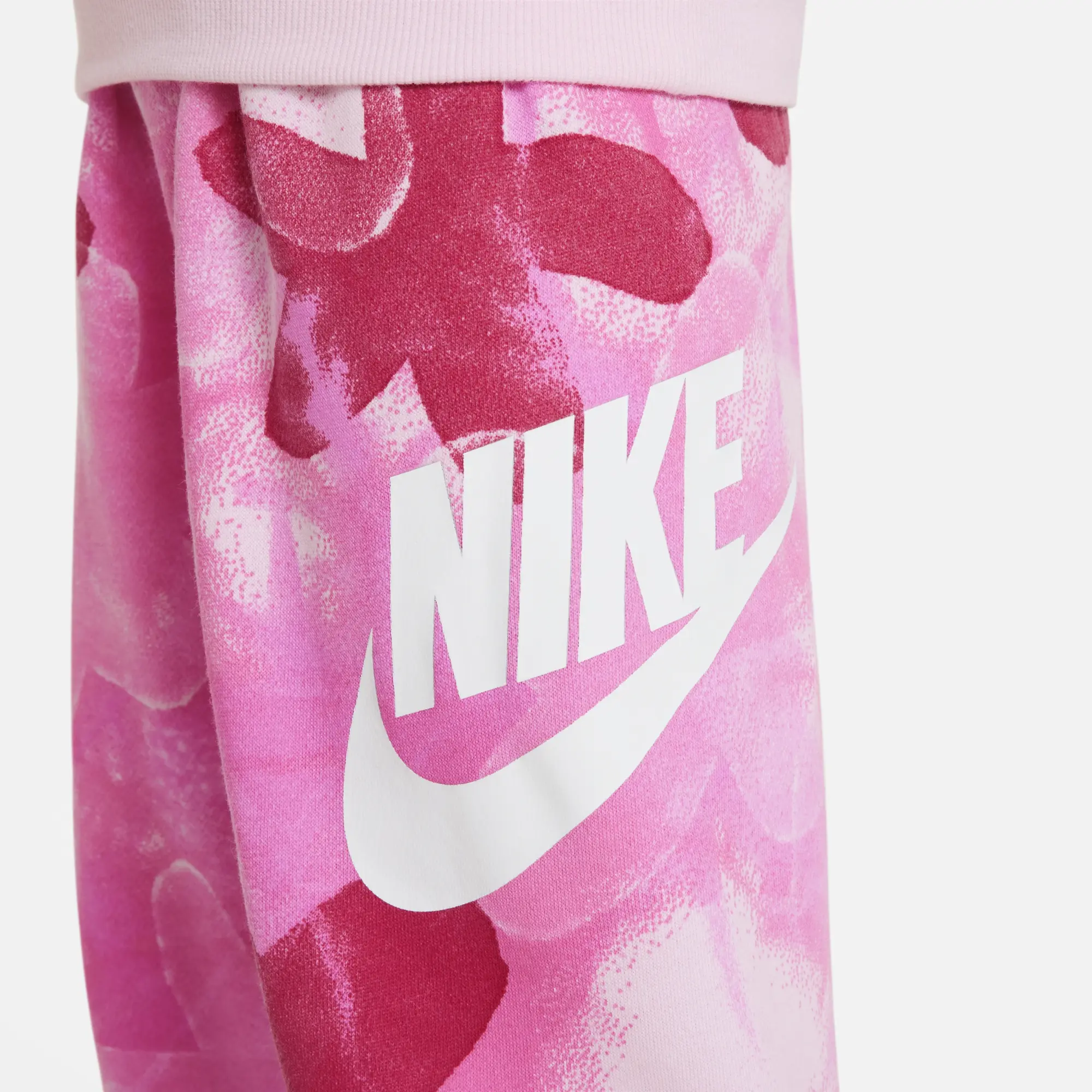 Nike Sci-Dye Club Fleece Set Younger Kids' 2-Piece Hoodie Set - Pink ...