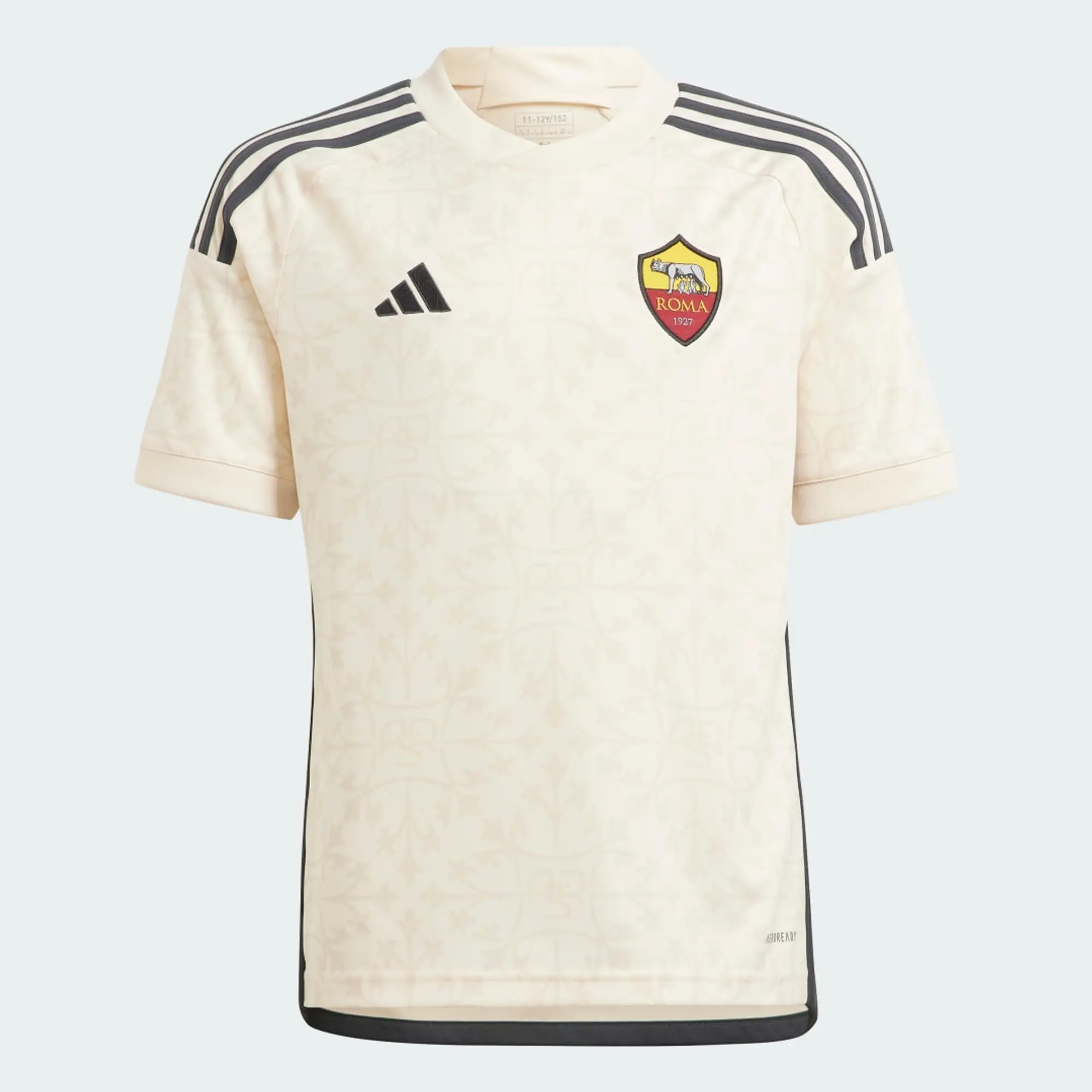 adidas Roma Kids SS Away Shirt 2023/24
