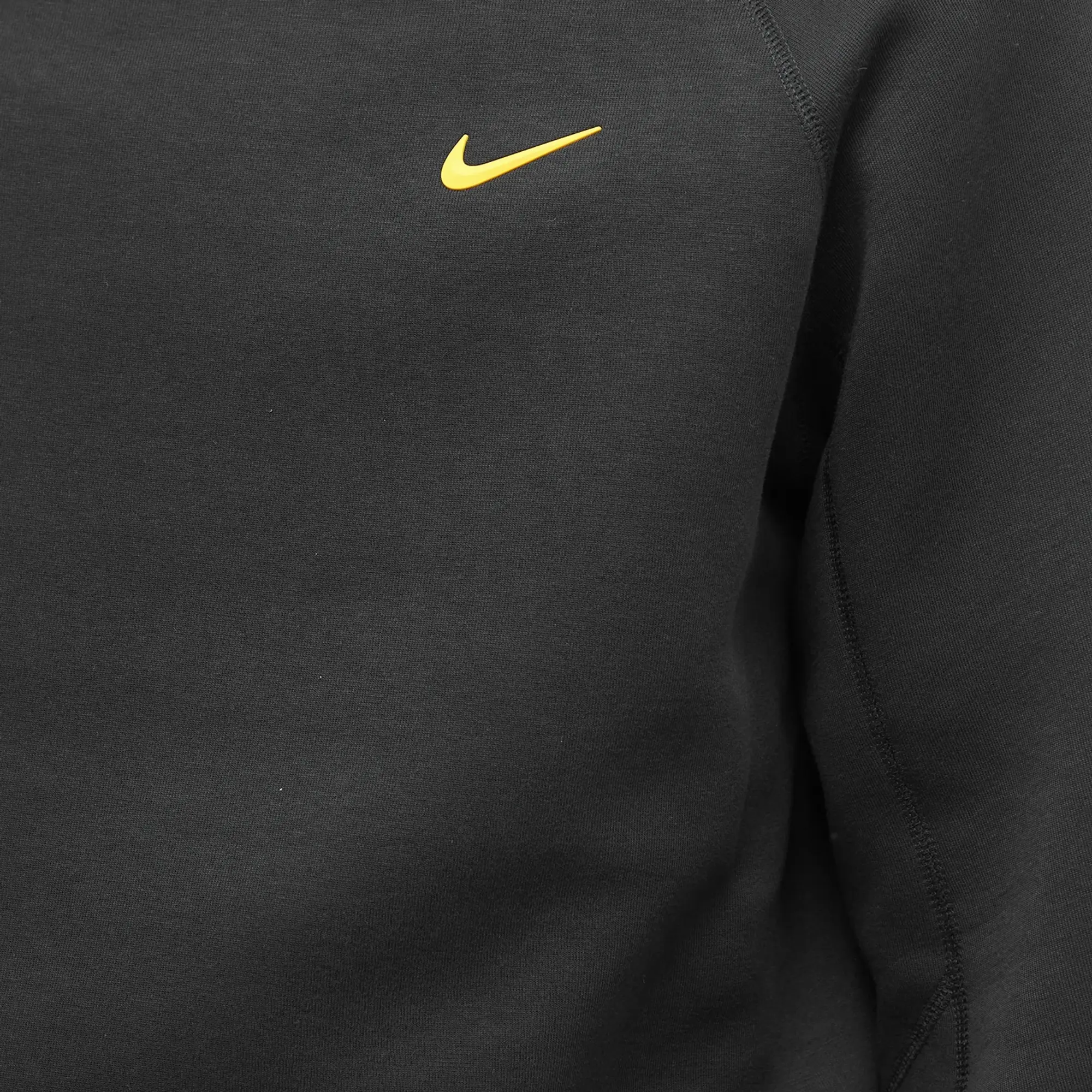 Nike Men's x NOCTA Tech Fleece Crew Sweat Black/University Gold ...
