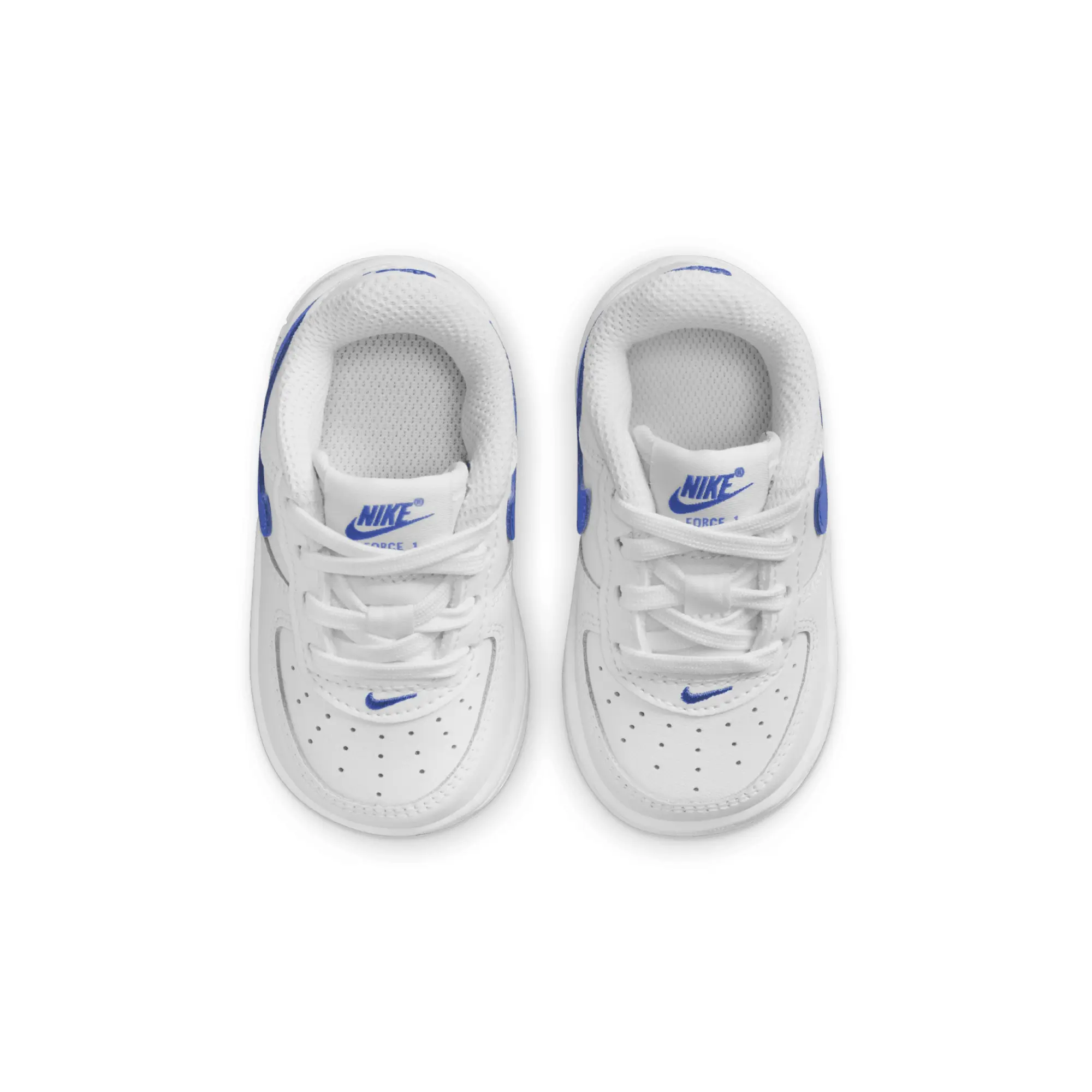 Nike Nursery Air Force 1 Low Trainer - White / Hyper Royal