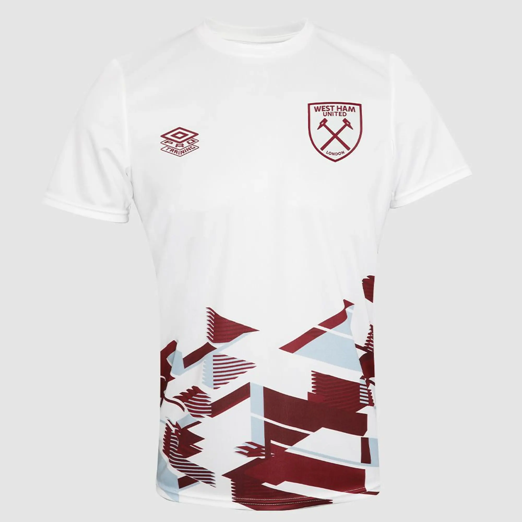 Umbro West Ham United Mens SS Pre-Match Home Shirt 2023/24