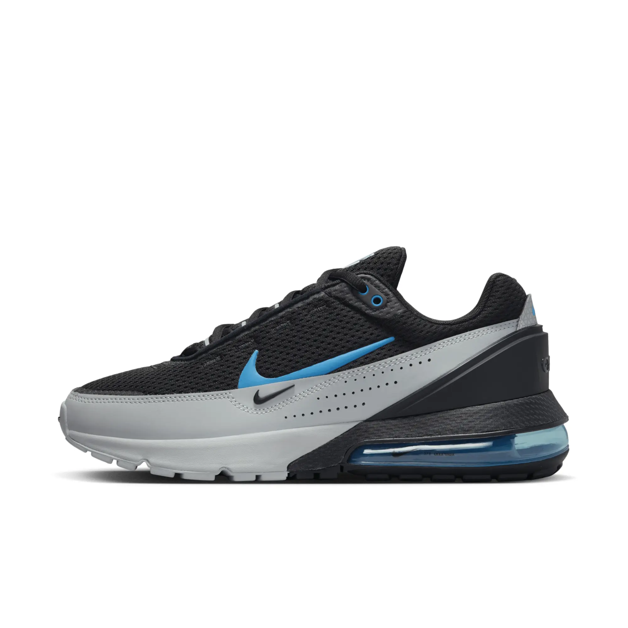 Nike Air Max Pulse Trainers In Black, Grey And Blue