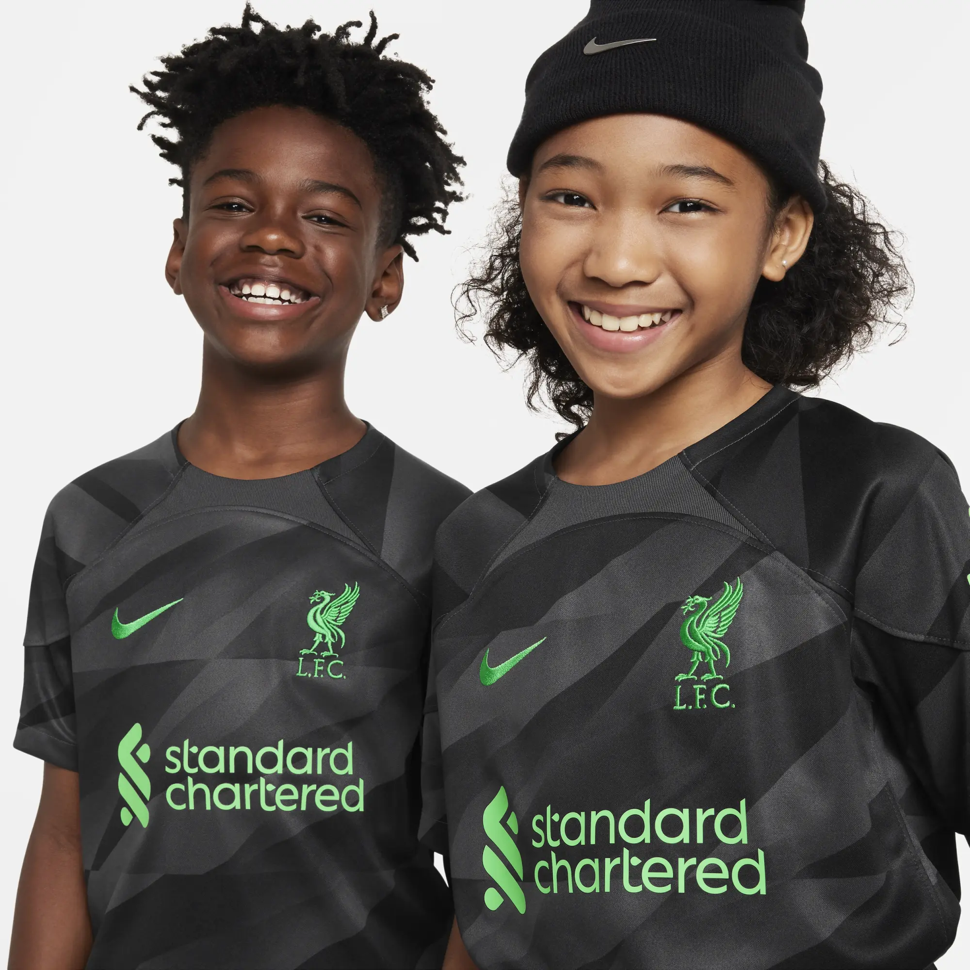 Nike Liverpool Kids LS Goalkeeper Home Shirt 2023/24 | DX2765-061 ...