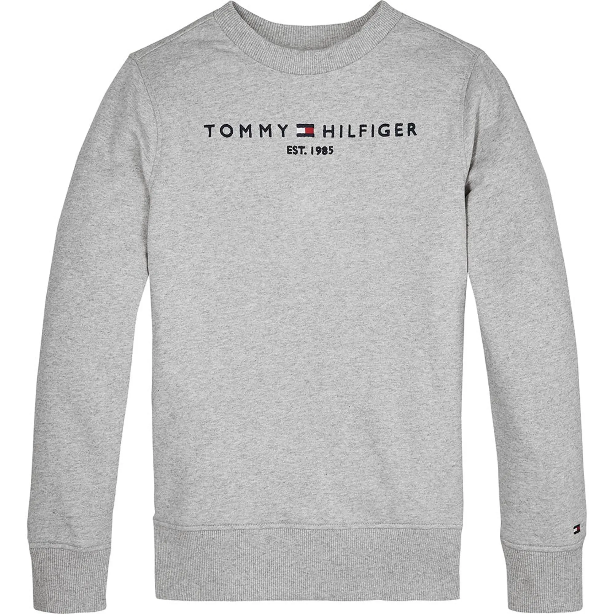 Tommy Hilfiger Essential Crew Sweatshirt Junior - Grey