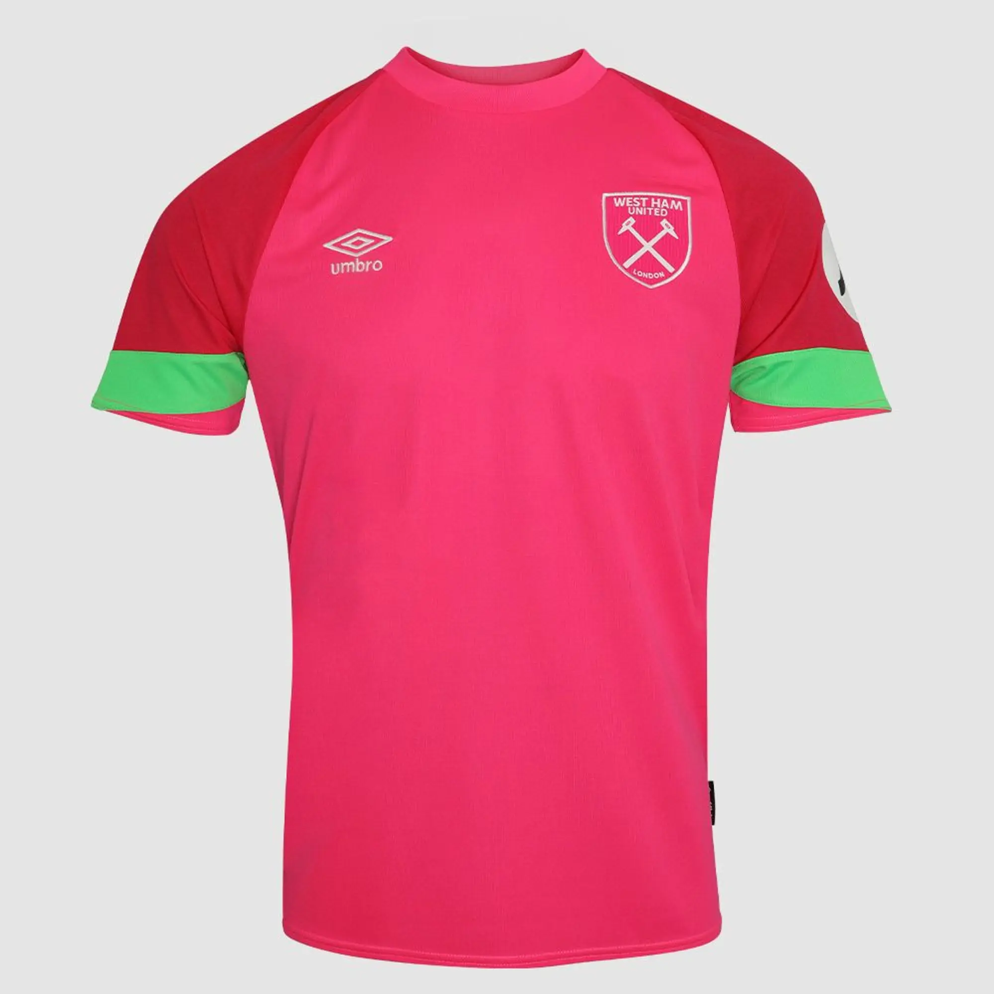 Umbro West Ham United Mens SS Goalkeeper Third Shirt 2023/24