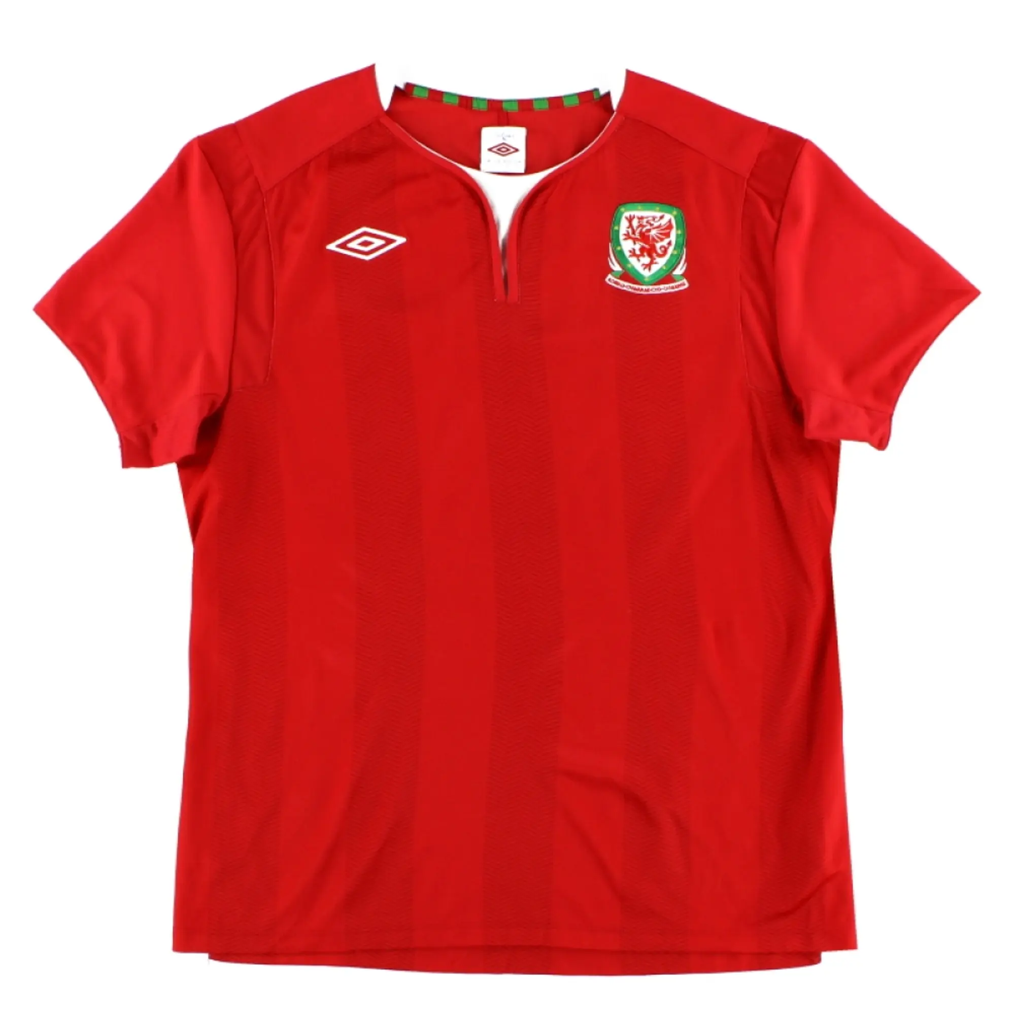 Umbro Wales Mens SS Home Shirt 2011