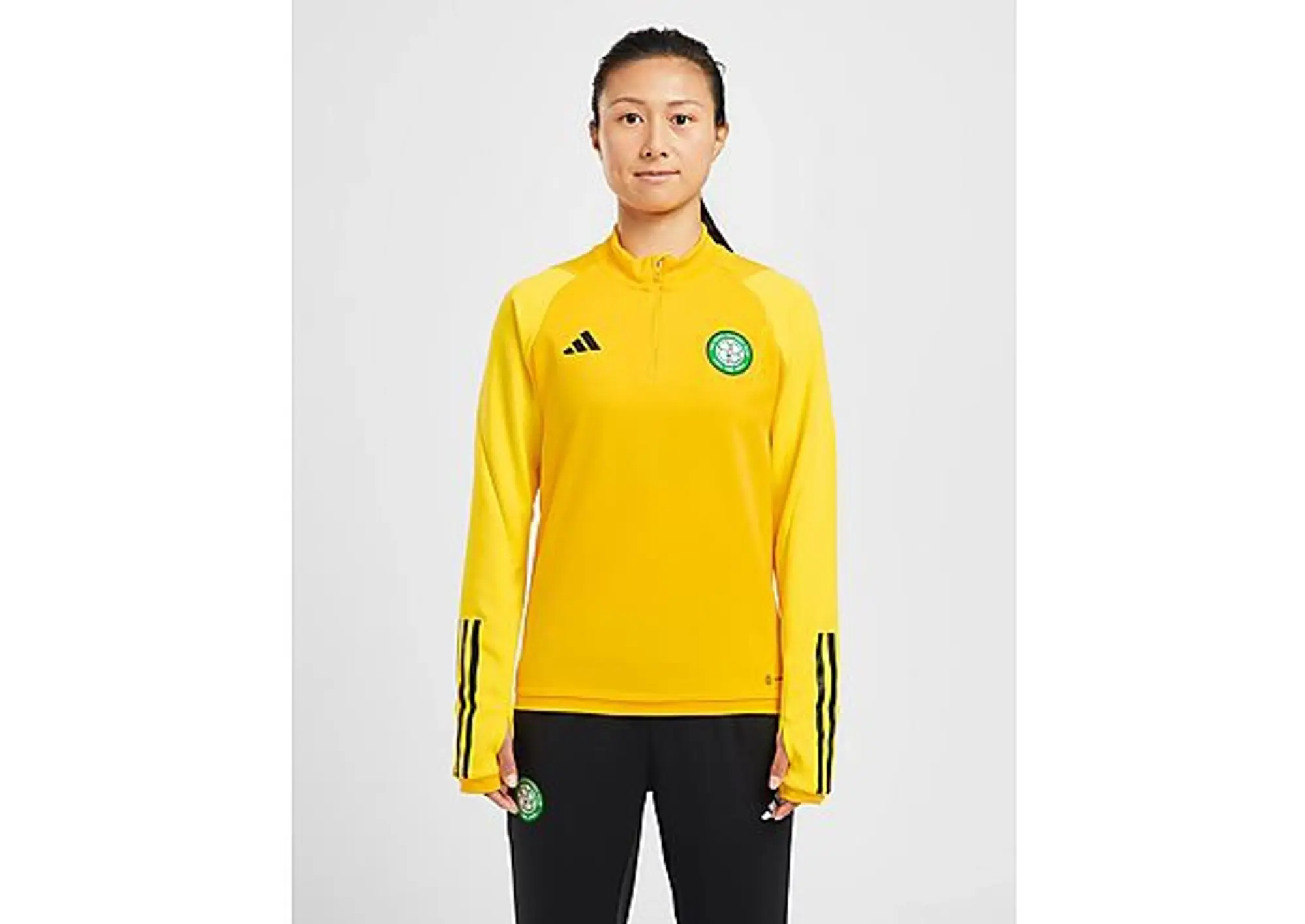 adidas Celtic FC Training Top Women's - Yellow