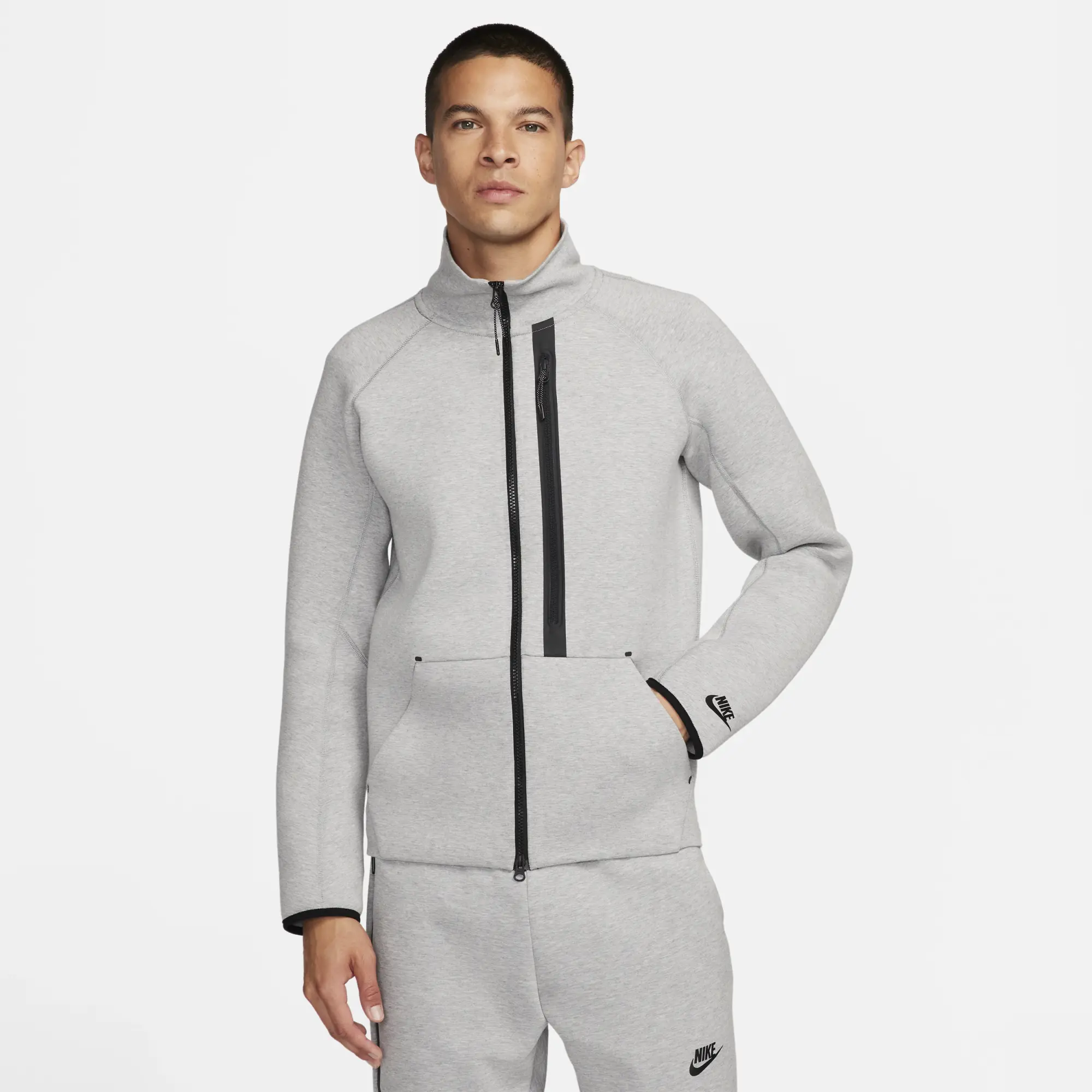 Nike Sportswear Tech Fleece OG Men's Slim-Fit Jacket - Grey | FD0738 ...